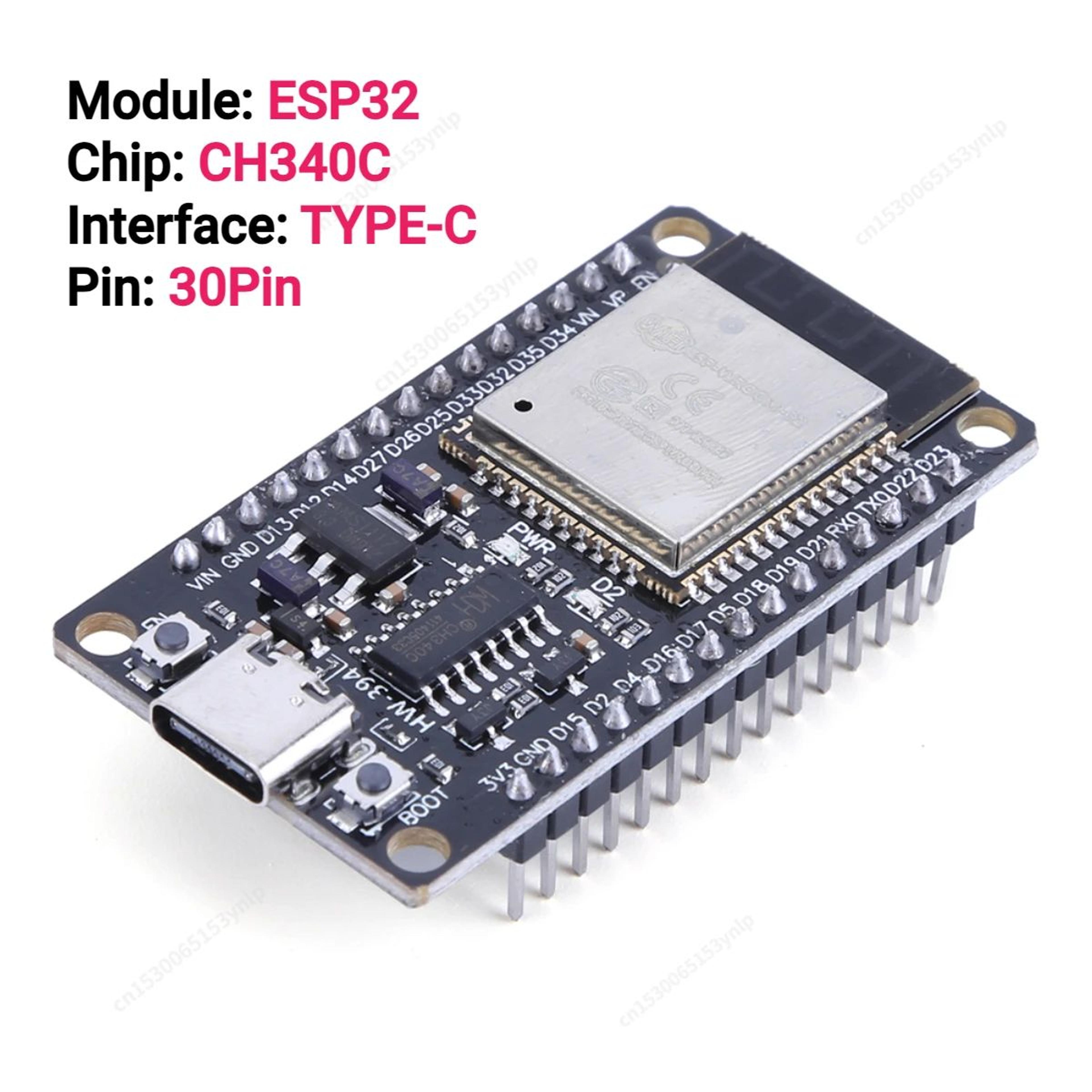 ESP32 Dual Core WiFi Bluetooth Type C Development Board 9