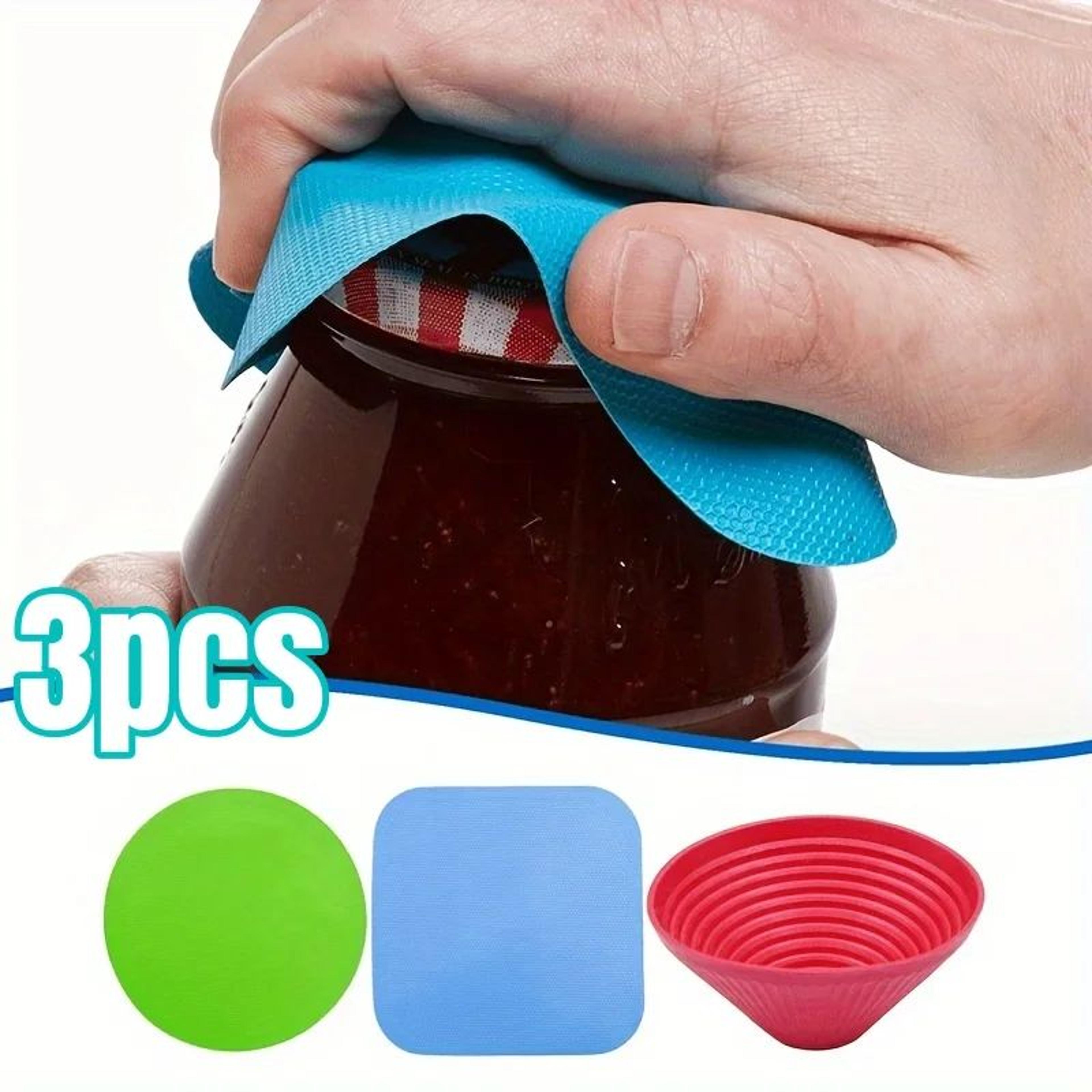 rubber jar and bottle opener pad non slip easy grip kitchen tool