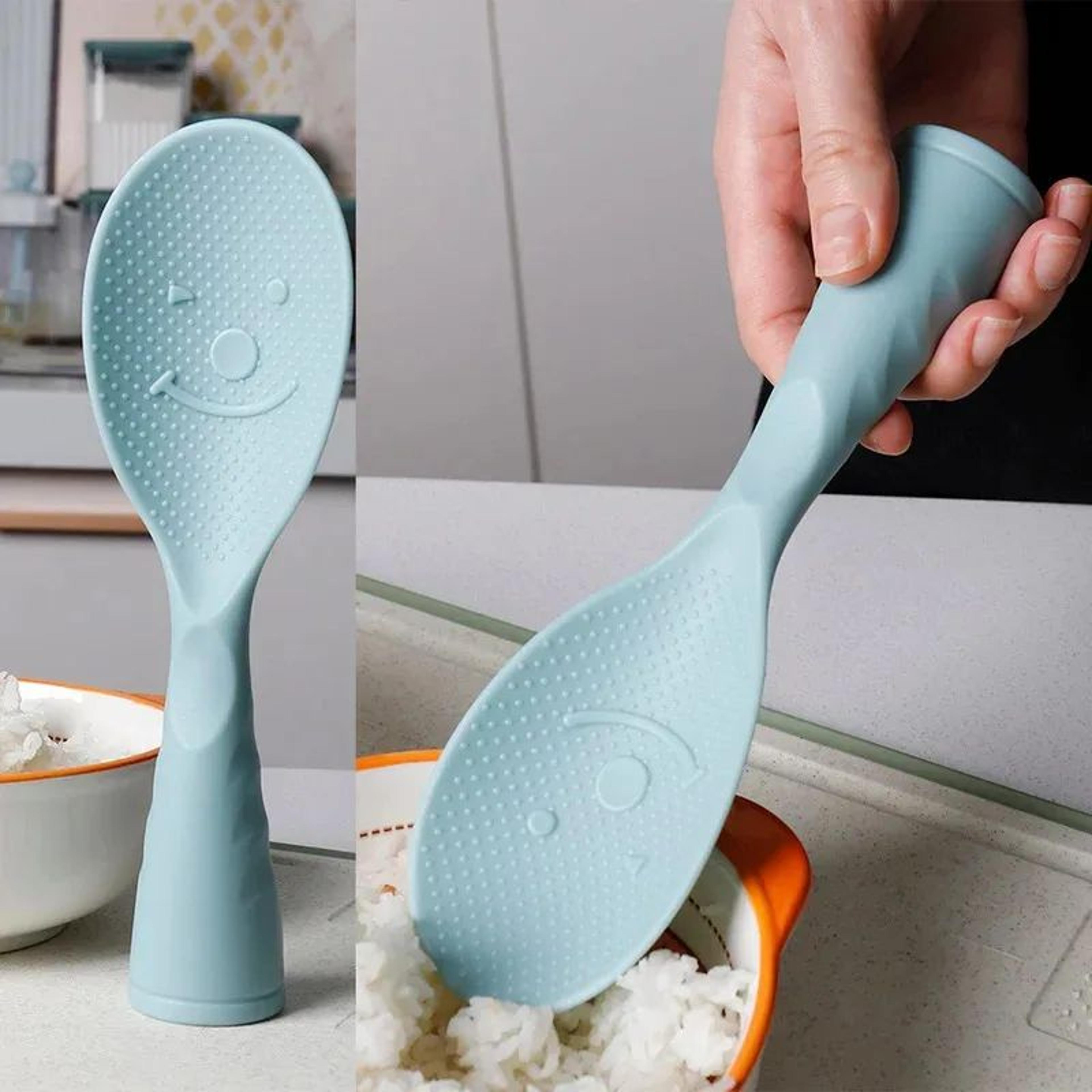 non stick standing rice spoon paddle for kitchen serving