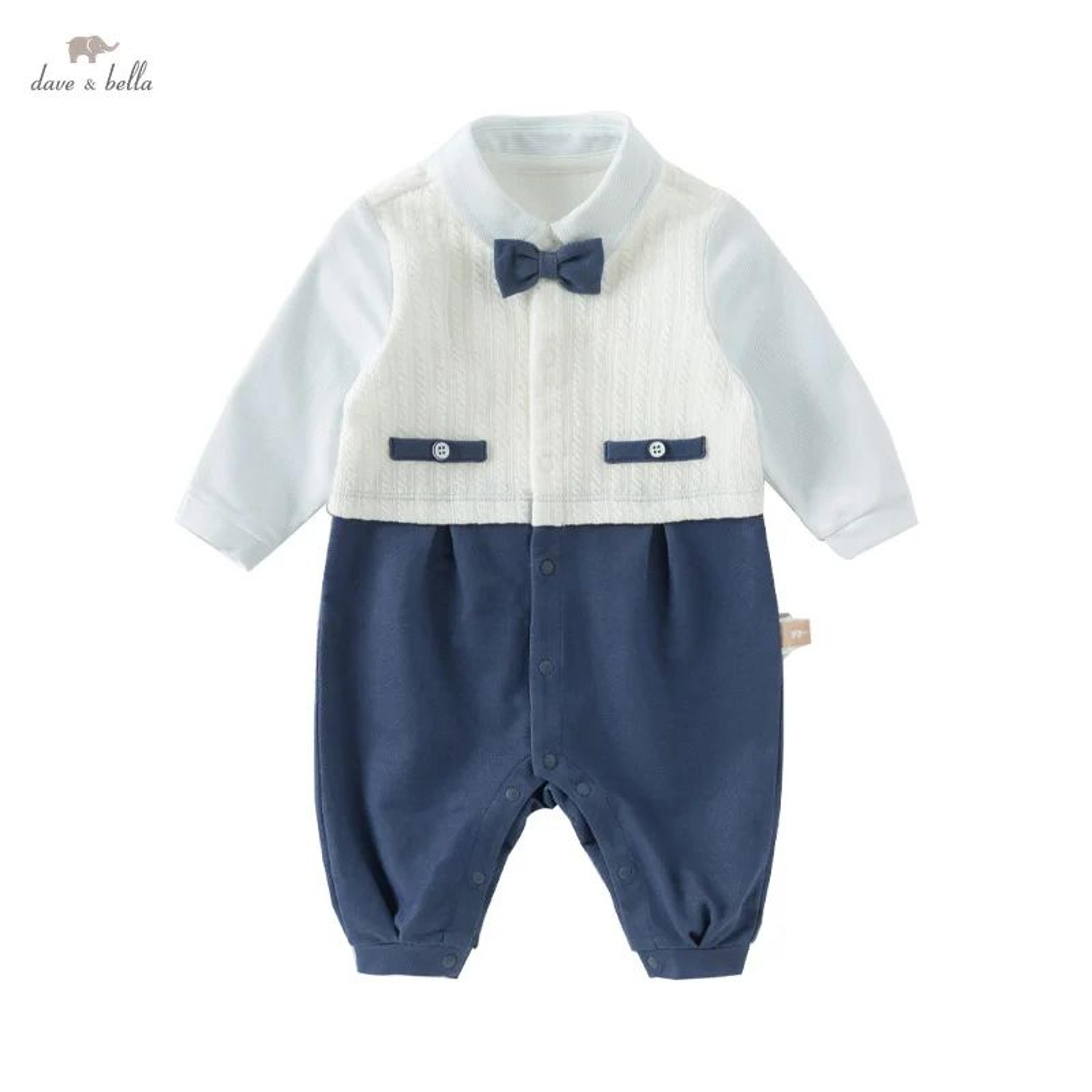 dave bella baby romper for boys and girls spring autumn outfit