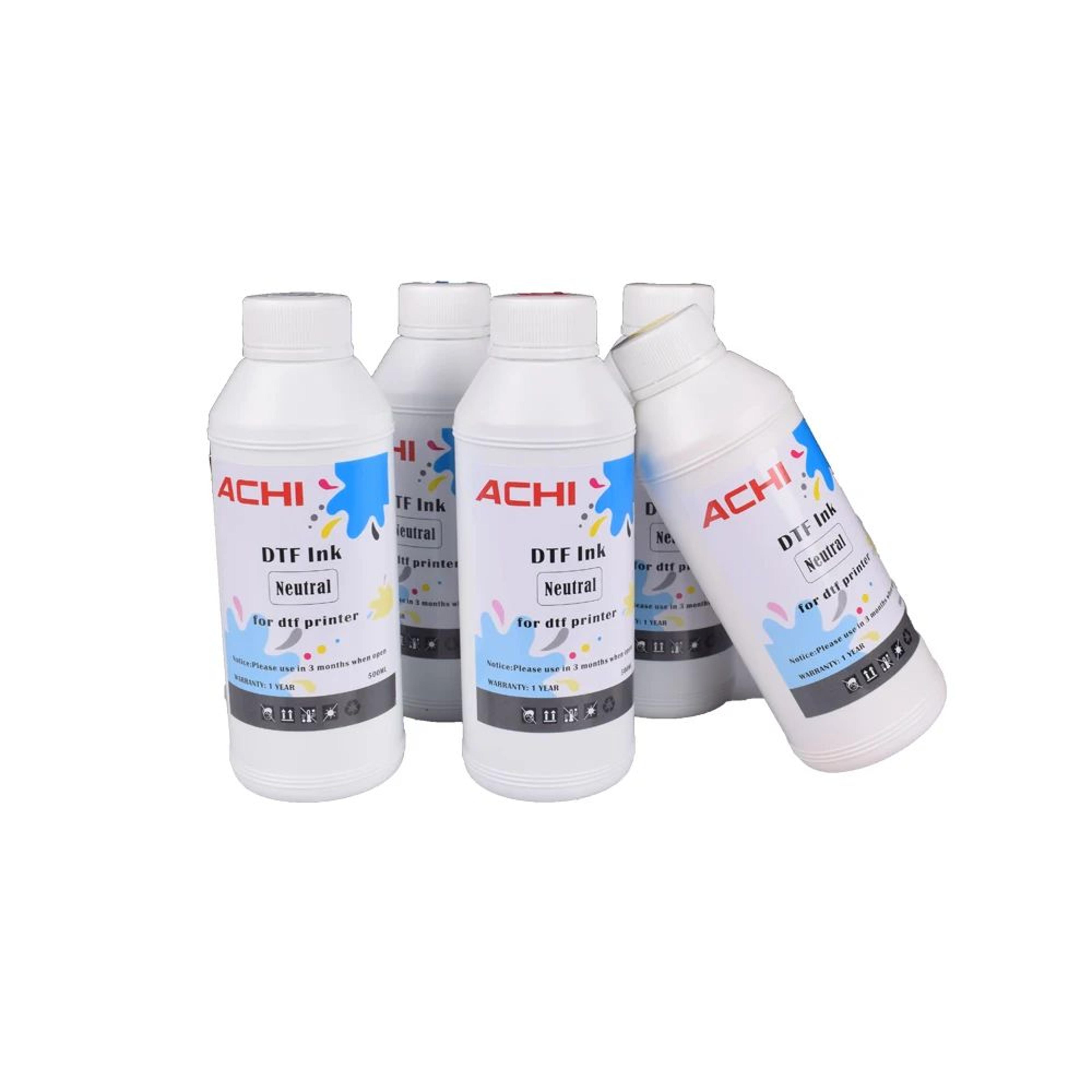 DTF Film Transfer Printer Ink Set 5 Bottles Of 500ml 2