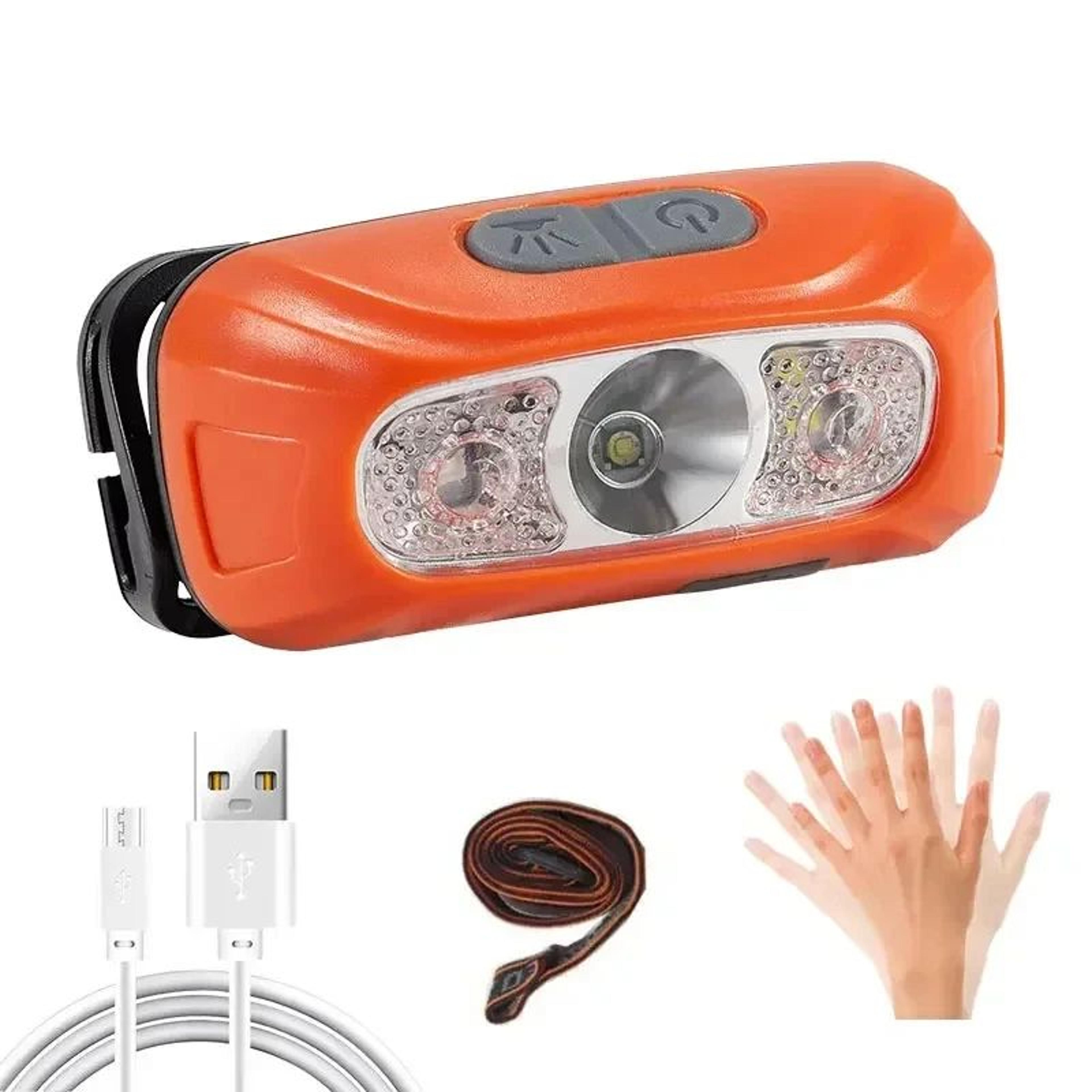 homefish rechargeable cob led sensor headlamp for outdoor activities