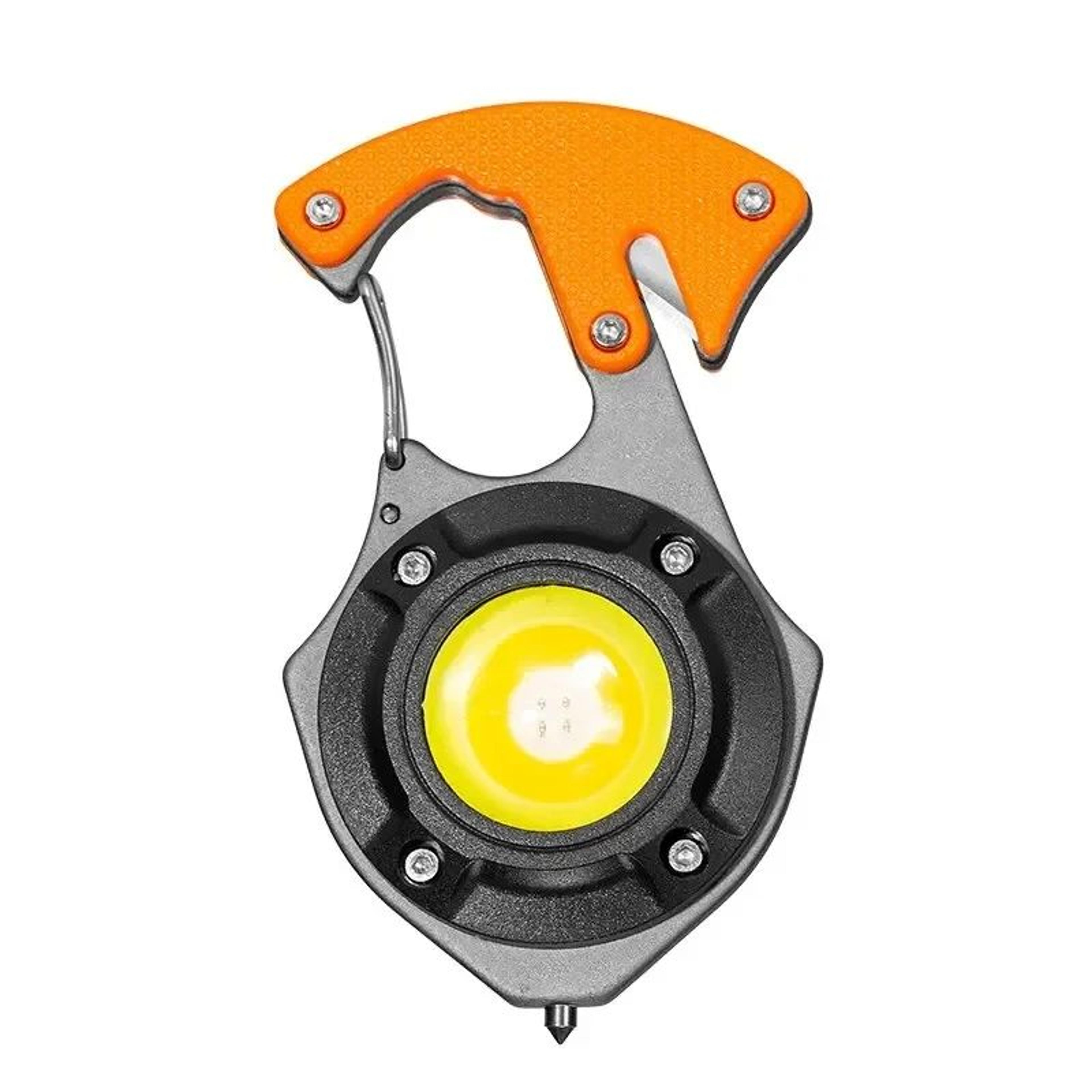 portable rechargeable cob keychain flashlight with usb c charging