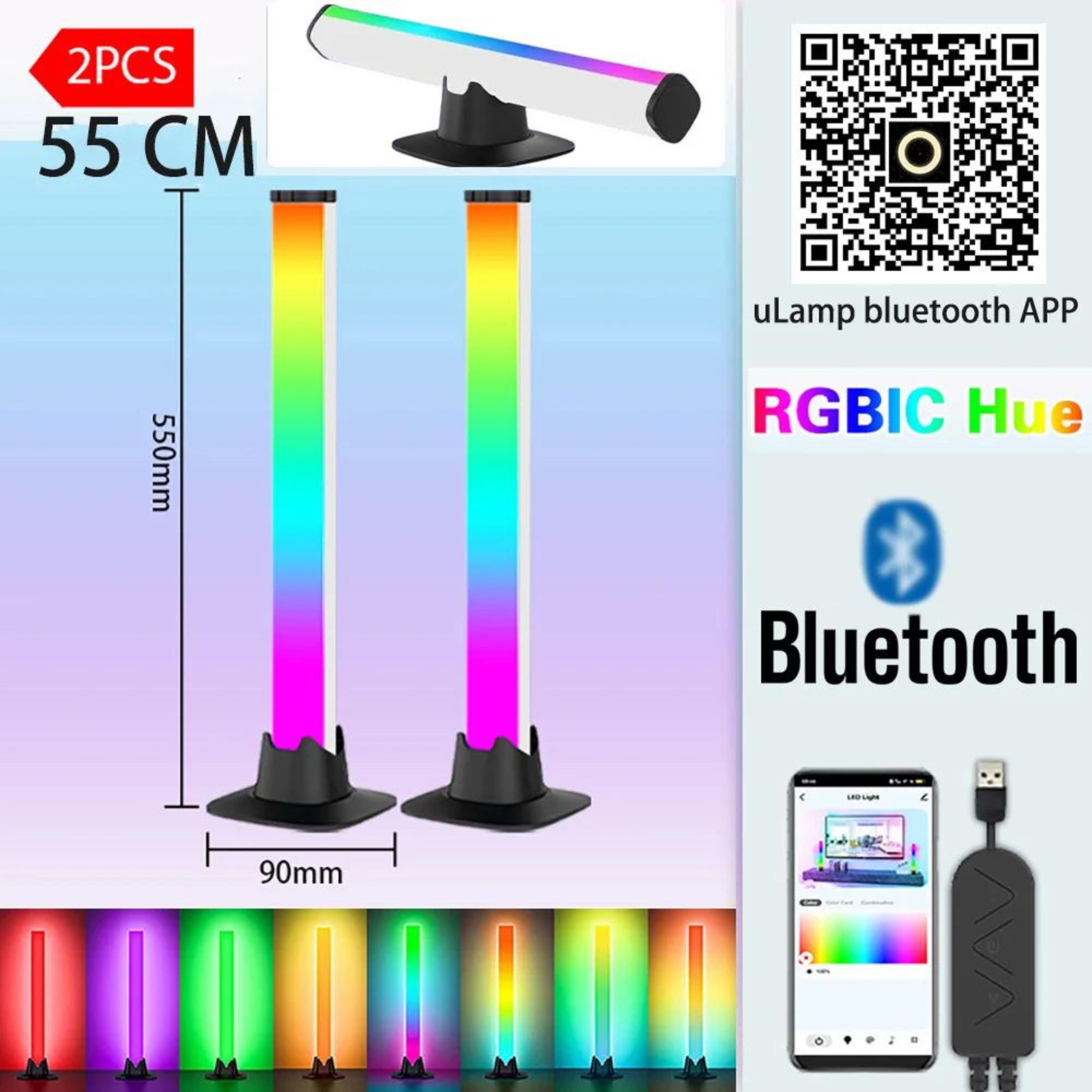 RGBIC Music Rhythm Light Bar With App Control And USB Power 14