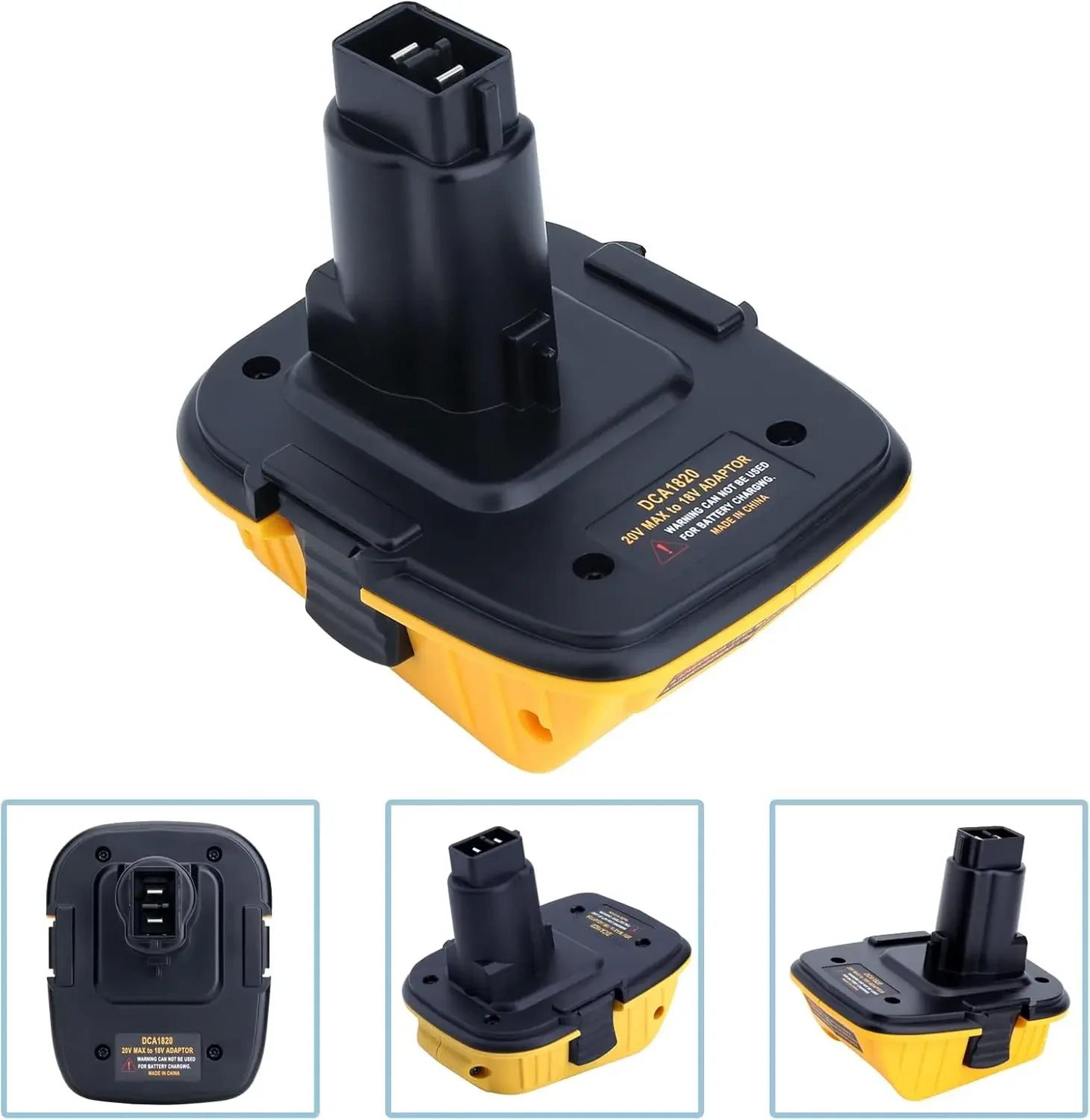 DCA1820 Battery Adapter With USB Output For Dewalt 18V Tools 6
