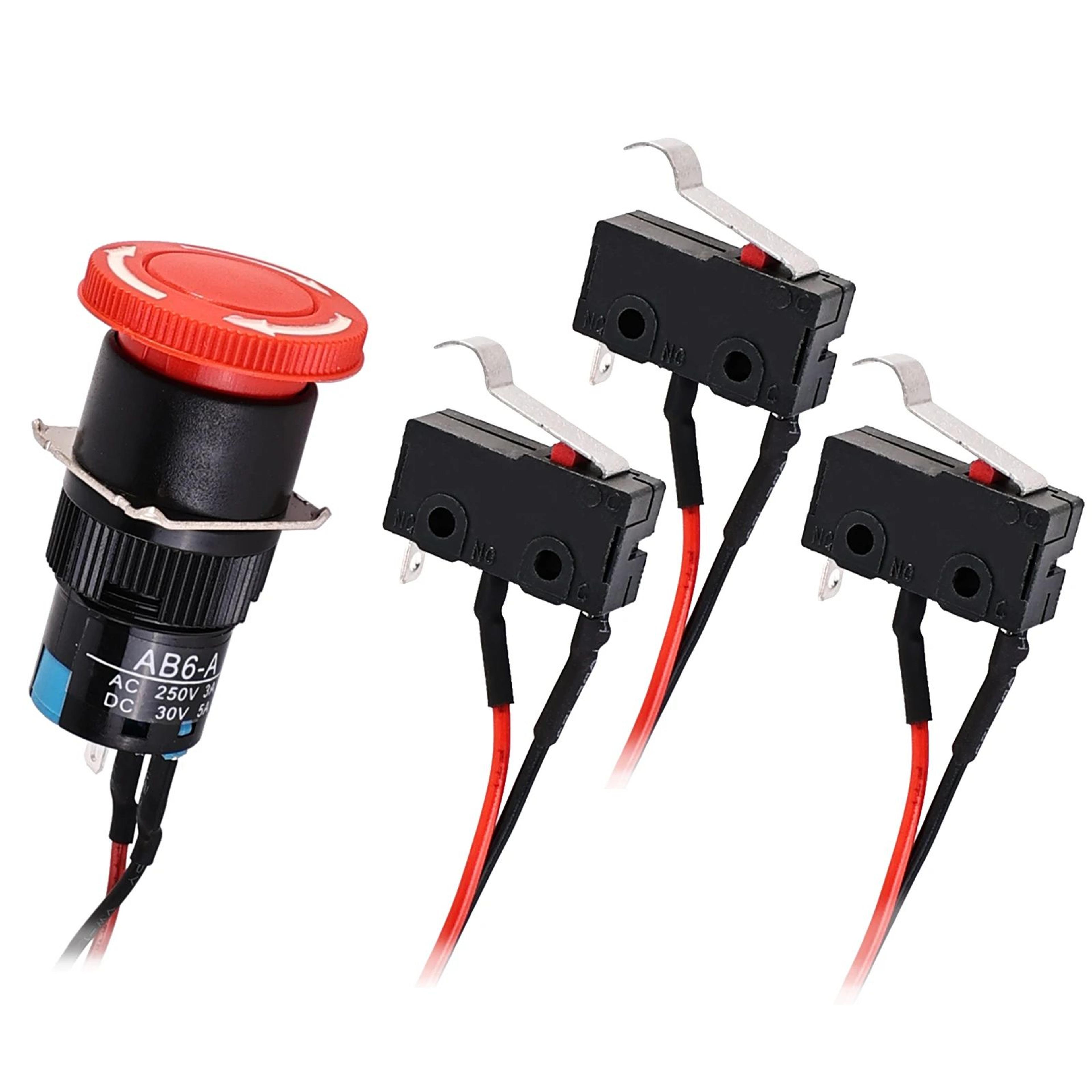 CNC Router Limit Switch And Emergency Stop Switch Accessories 3