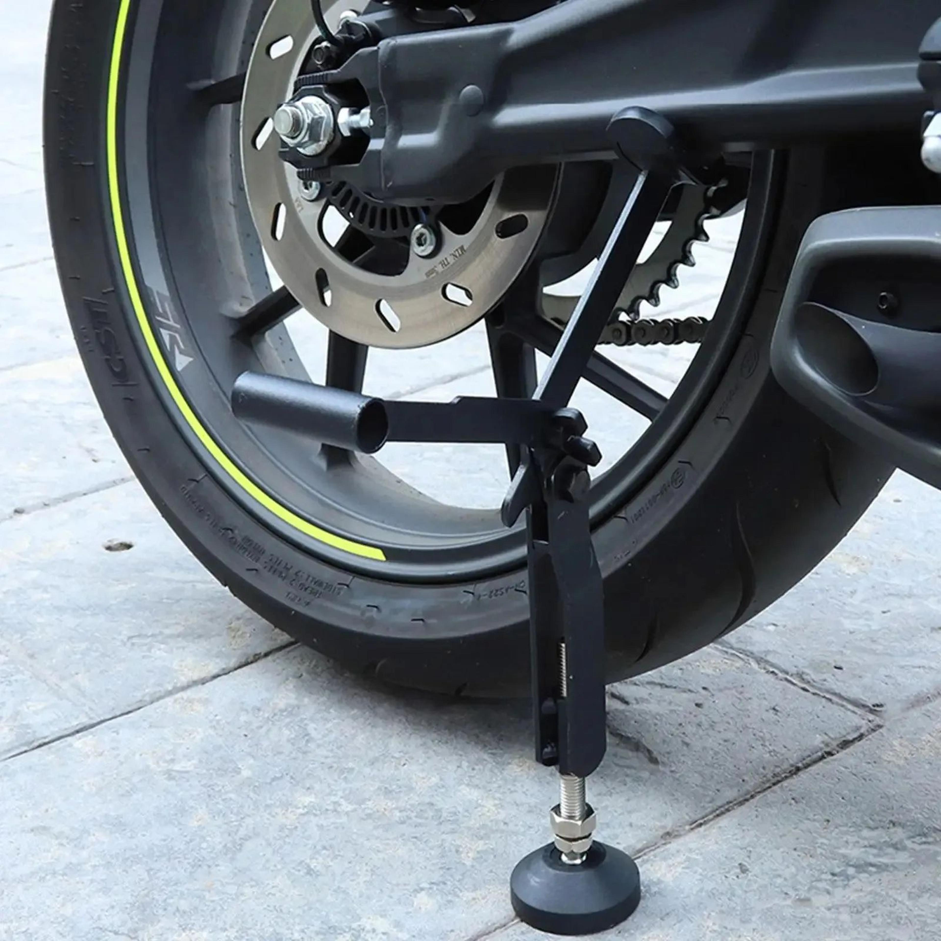 Foldable Motorcycle Lifting Support Stand For Maintenance And Repairs 1