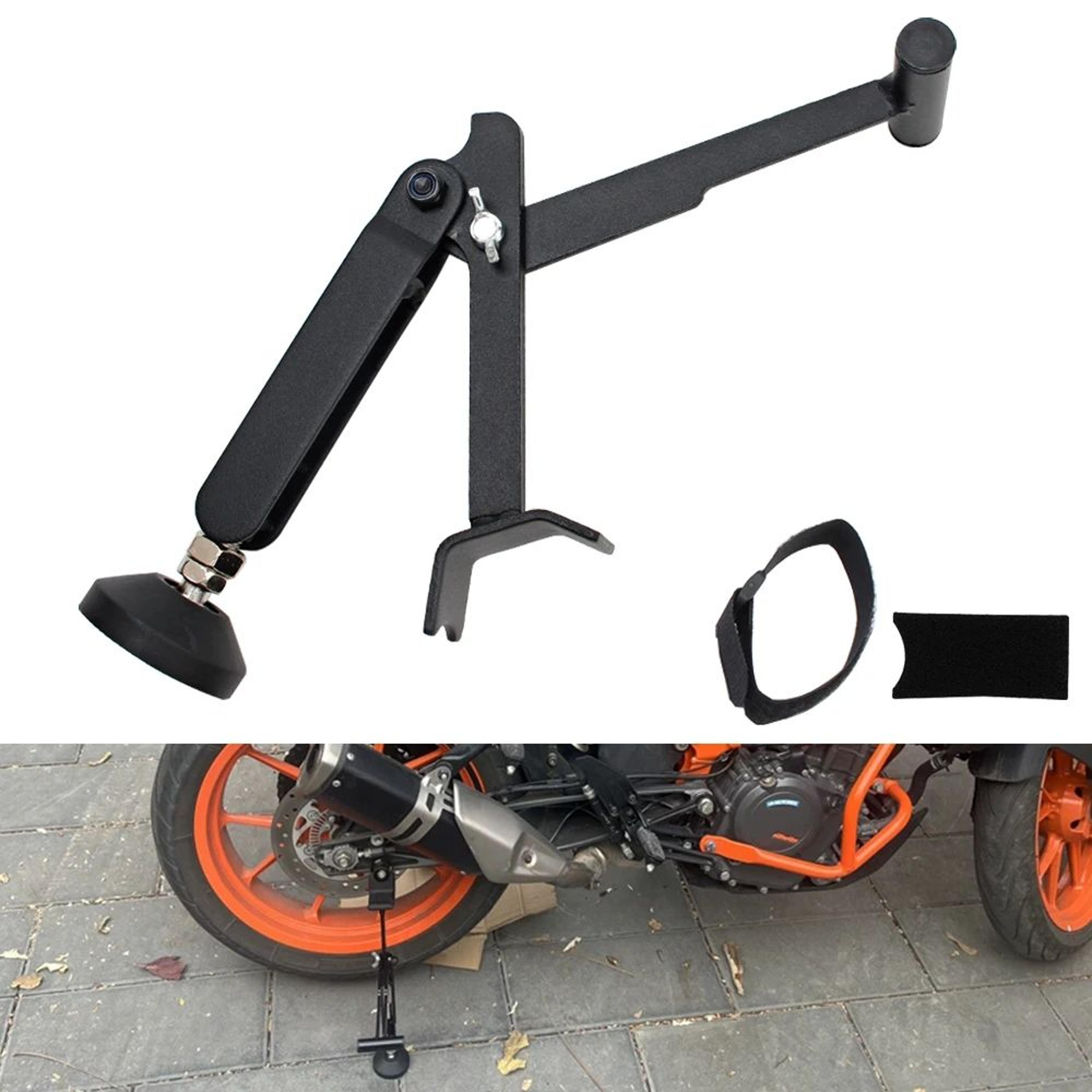 Foldable Motorcycle Lifting Support Stand For Maintenance And Repairs 4