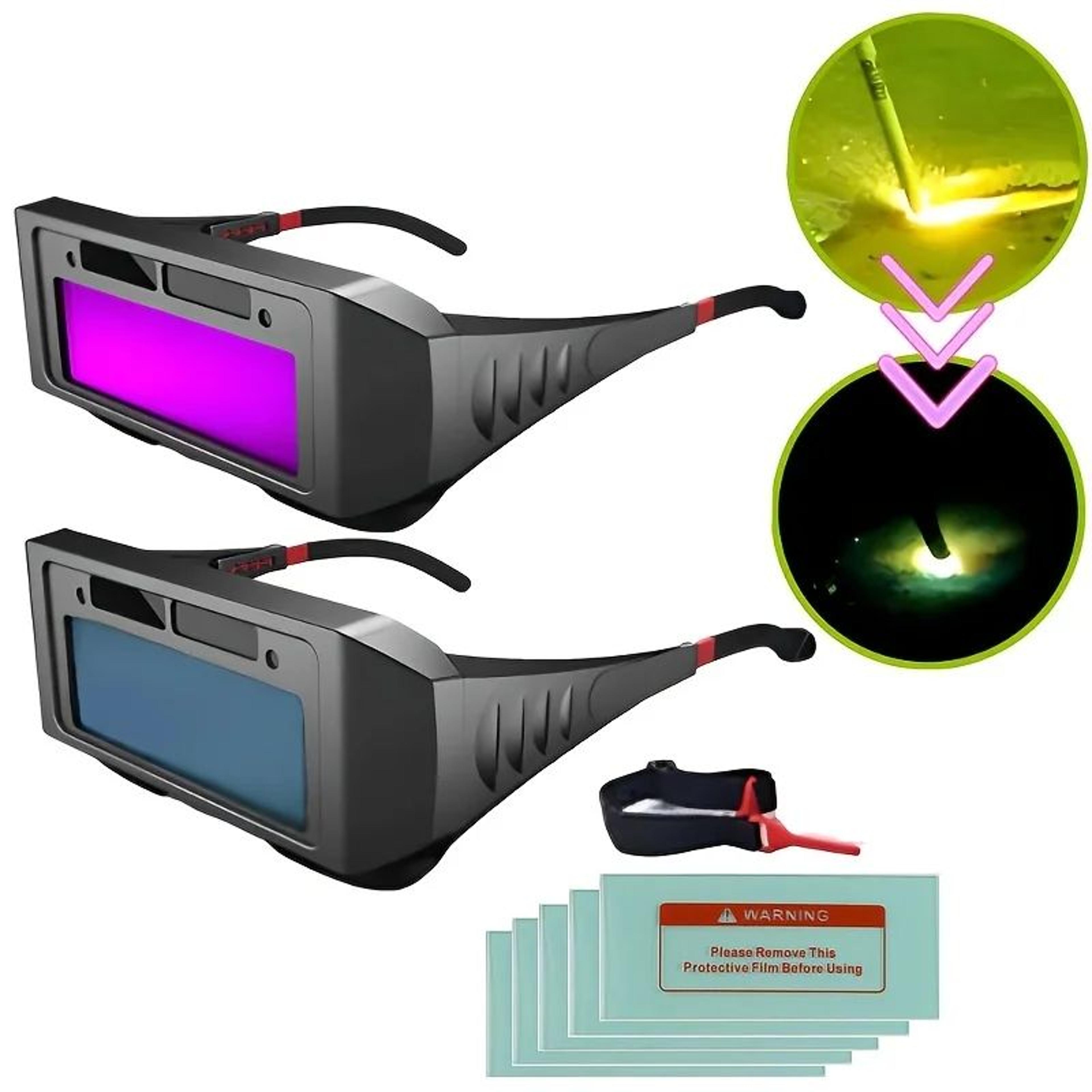 Auto Darkening Welding Goggles With Automatic Light Adjustment 6