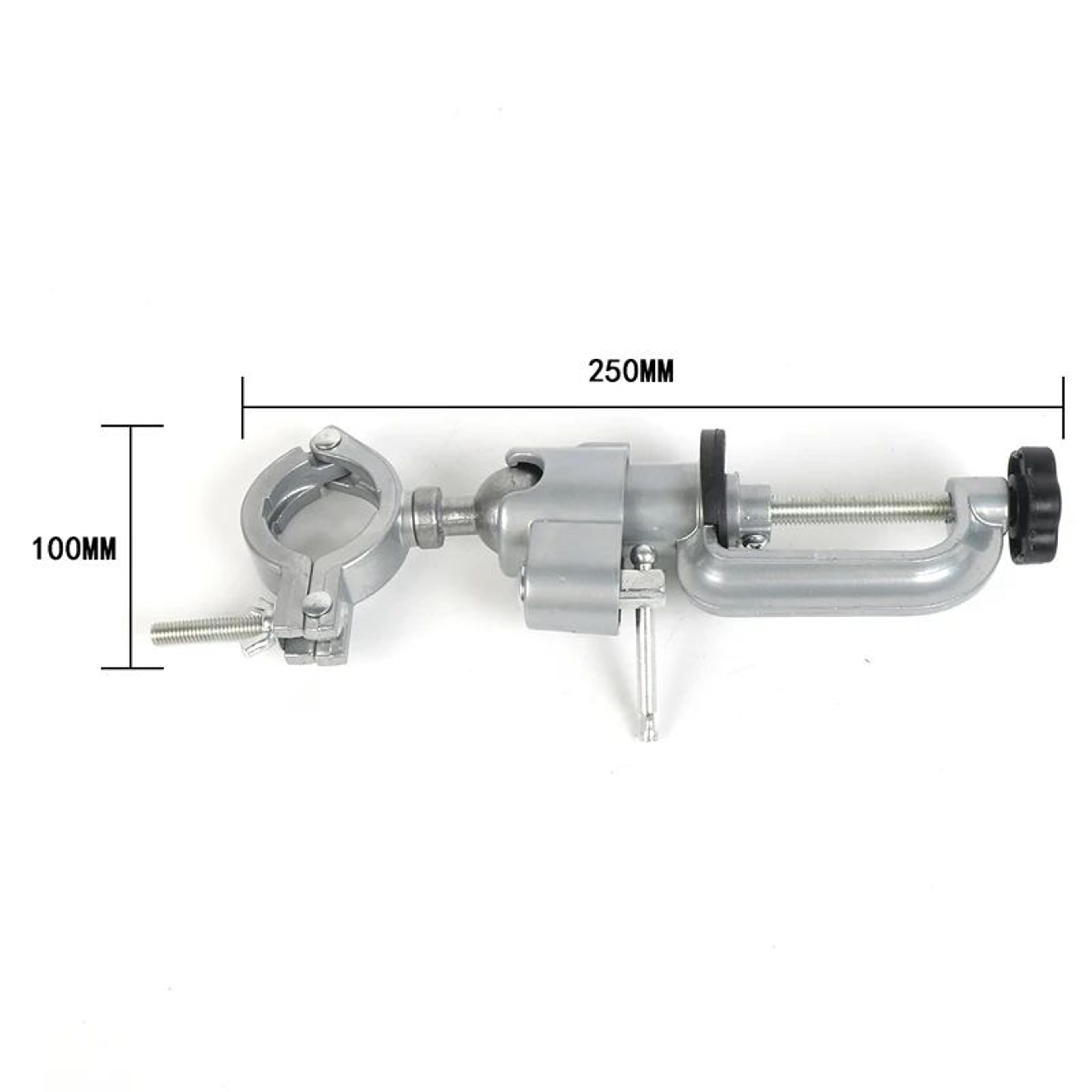 360 Degree Swivel Table Vise And Drill Holder With Aluminium Alloy Bracket 5