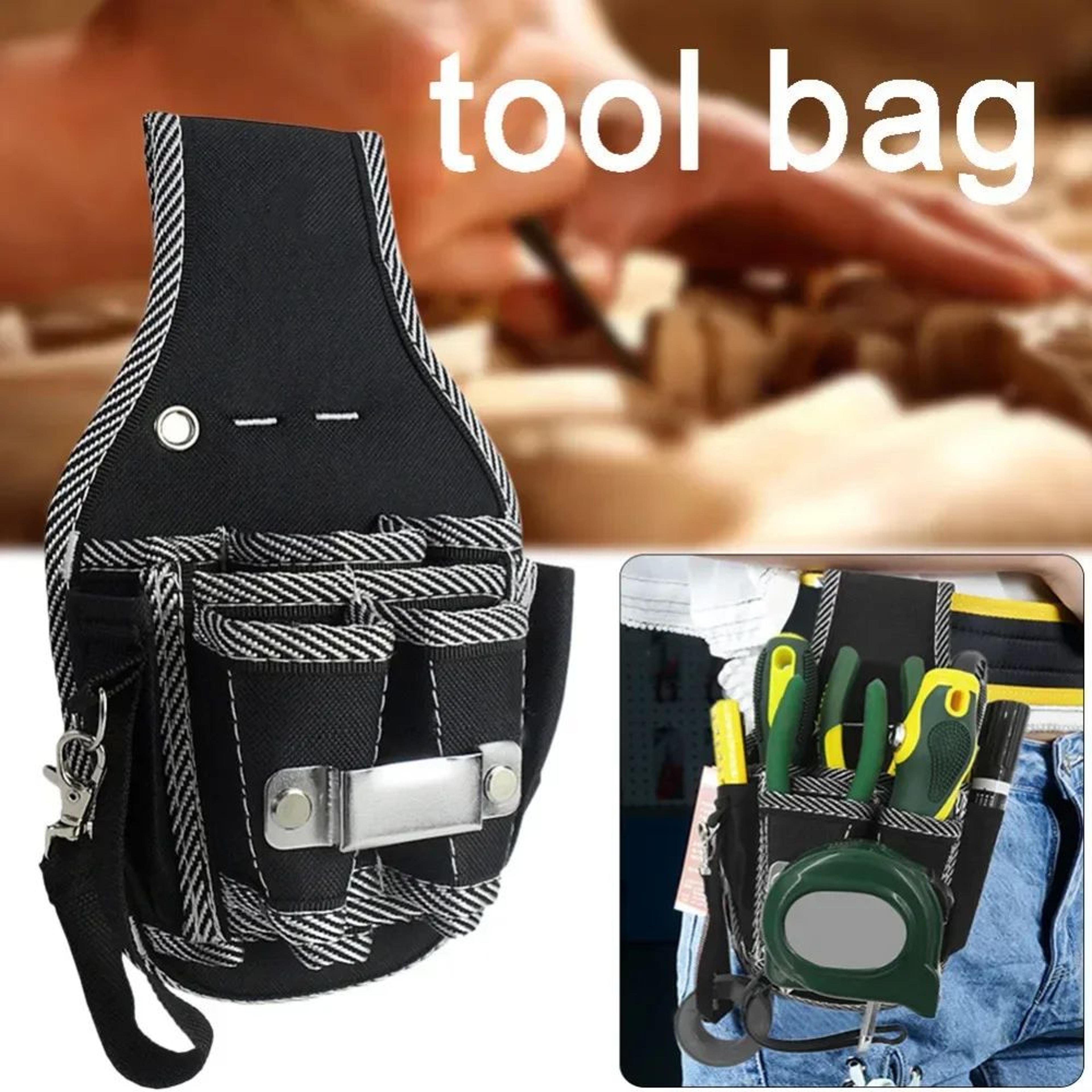 9 In 1 Electrician Tool Waist Bag With 600D Nylon Fabric 1