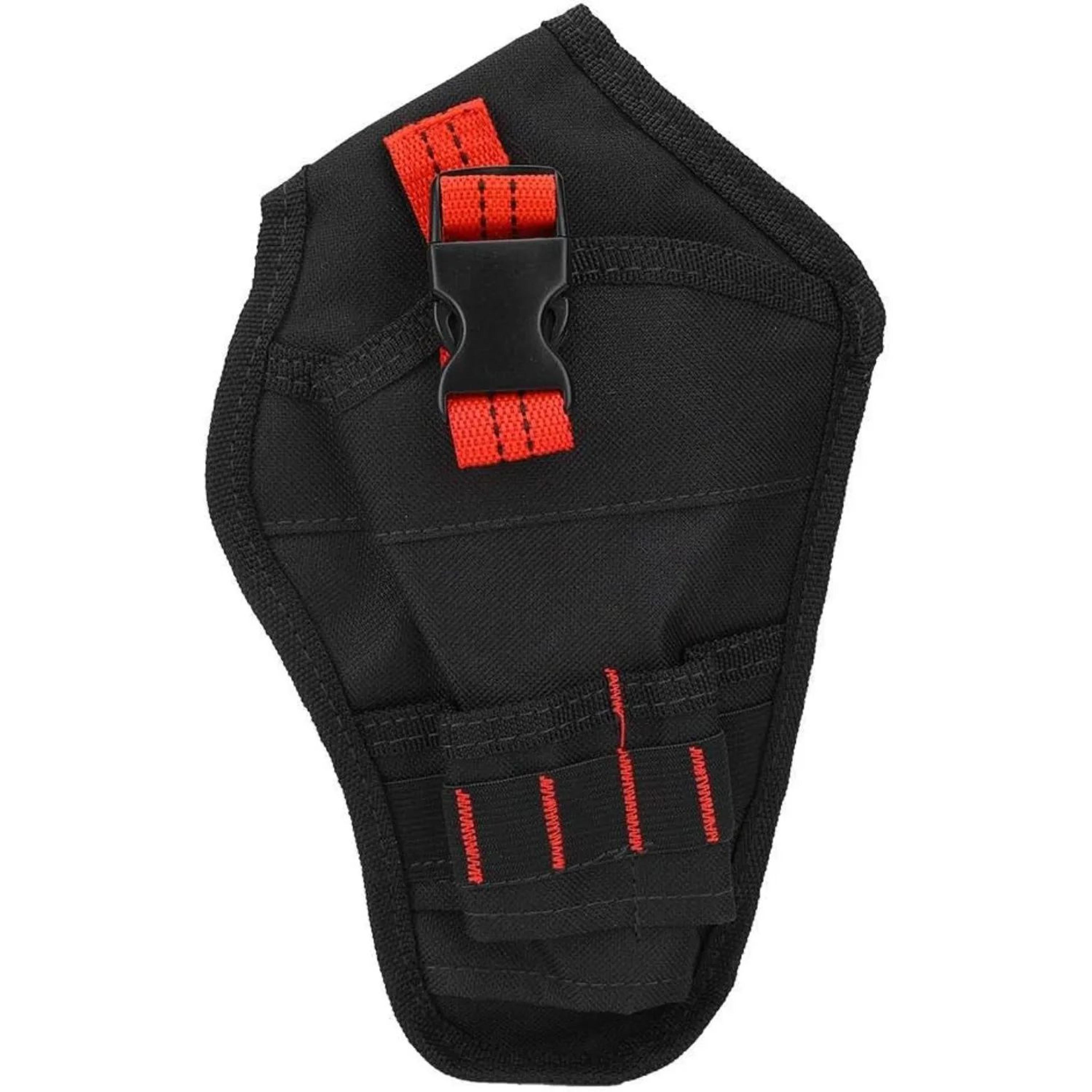 Electric Drill Belt Holster And Tool Waist Pouch Black And Red 5