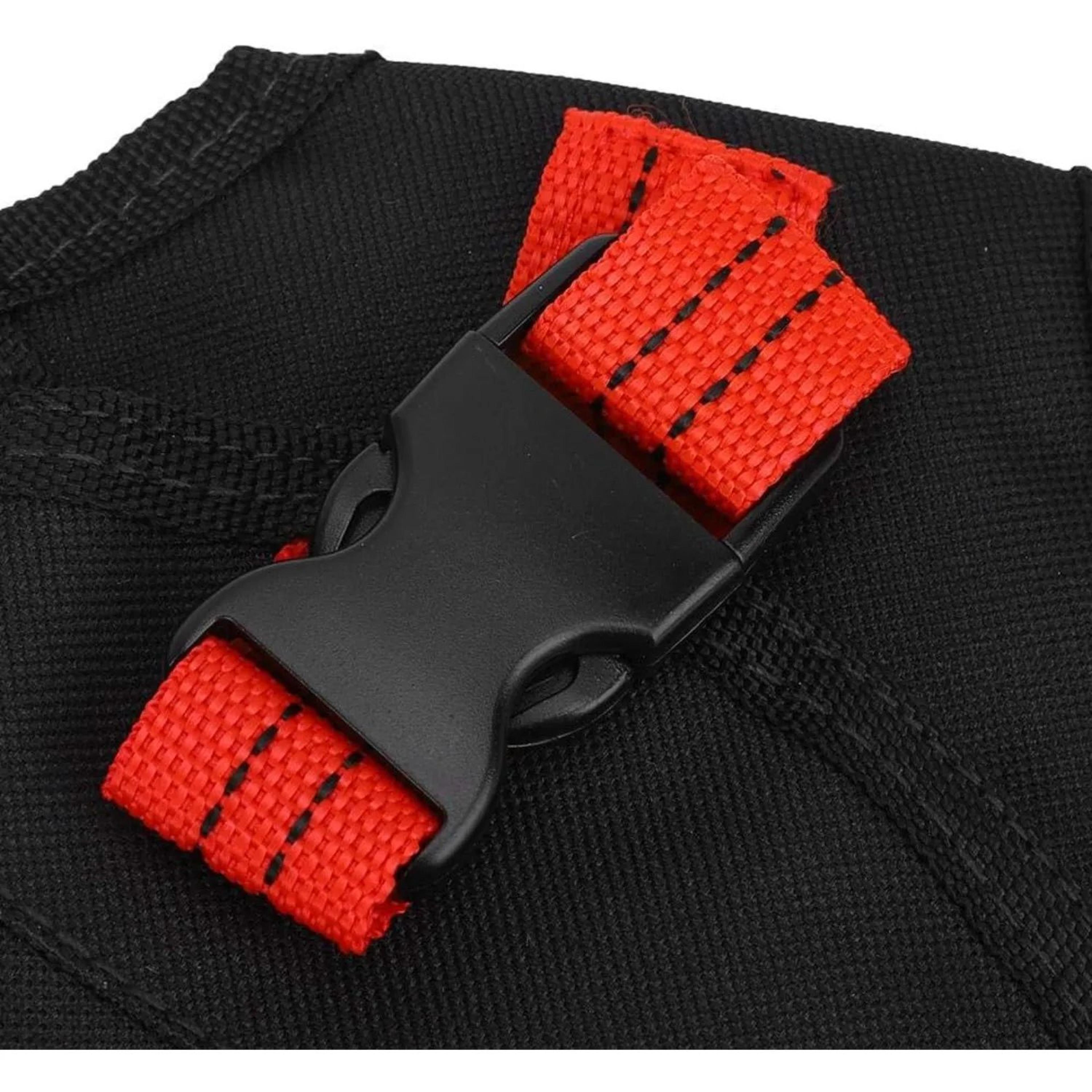 Electric Drill Belt Holster And Tool Waist Pouch Black And Red 6