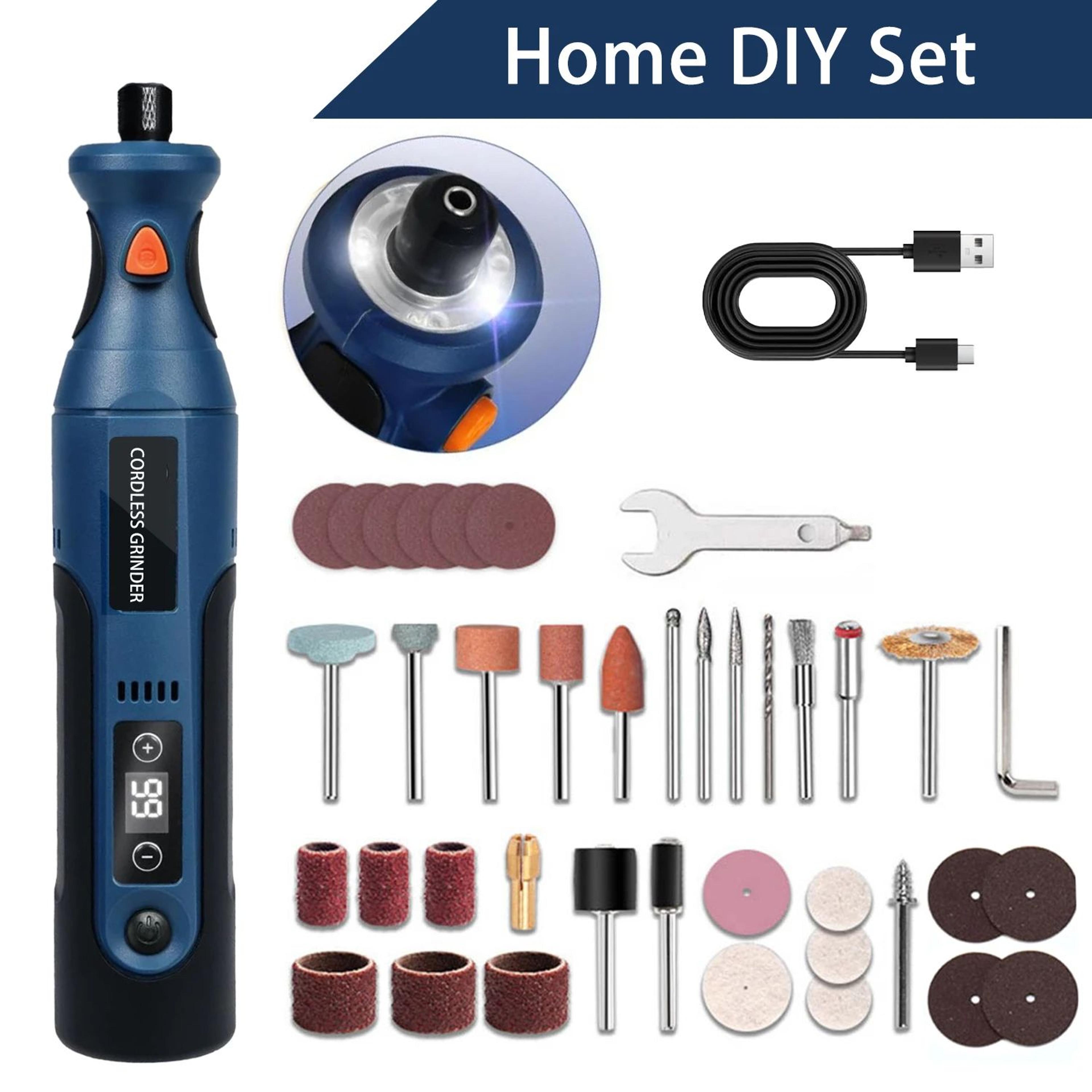 74V Cordless Mini Rotary Tool Kit With 12 Speed Settings 8