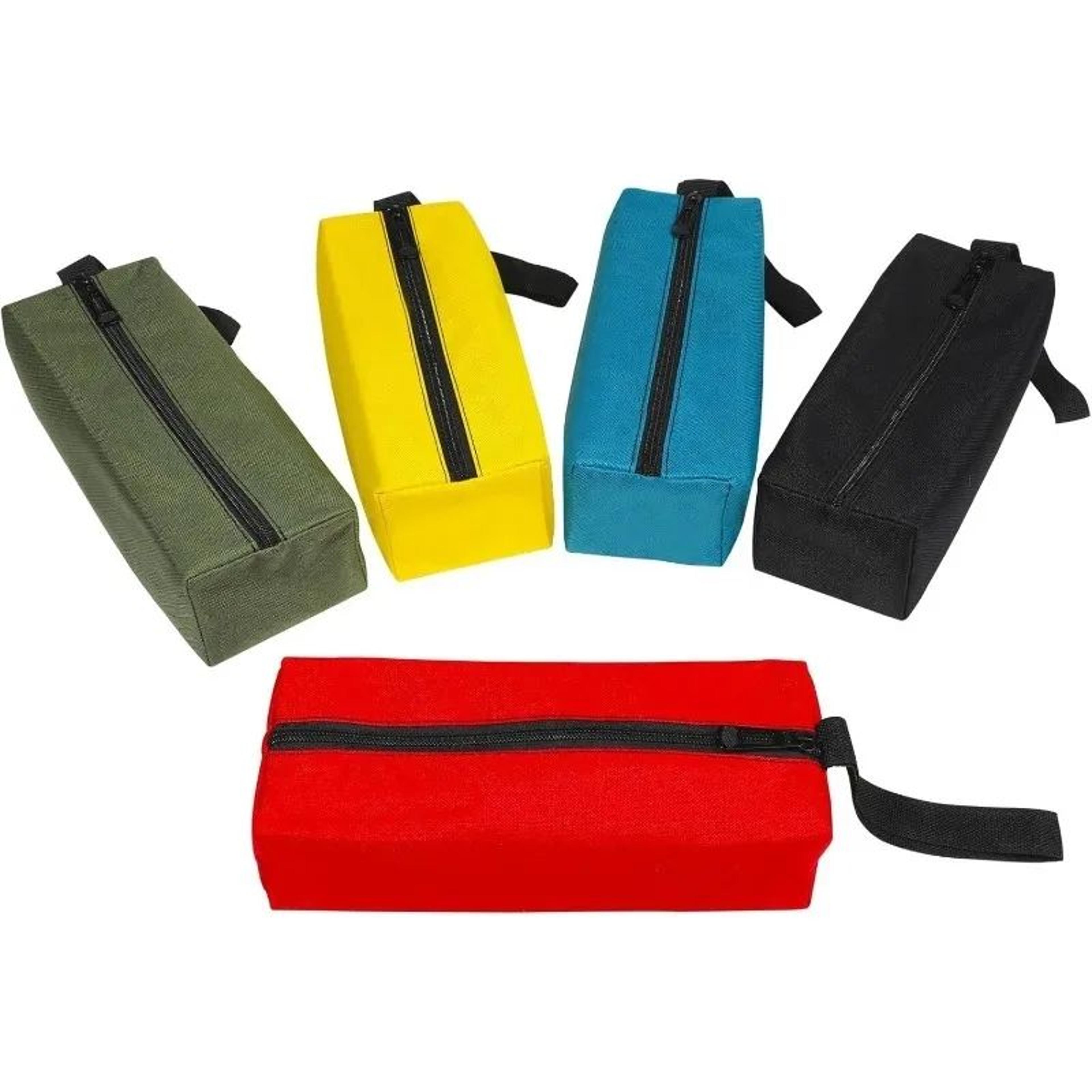 small canvas zipper tool pouch for tools and accessories