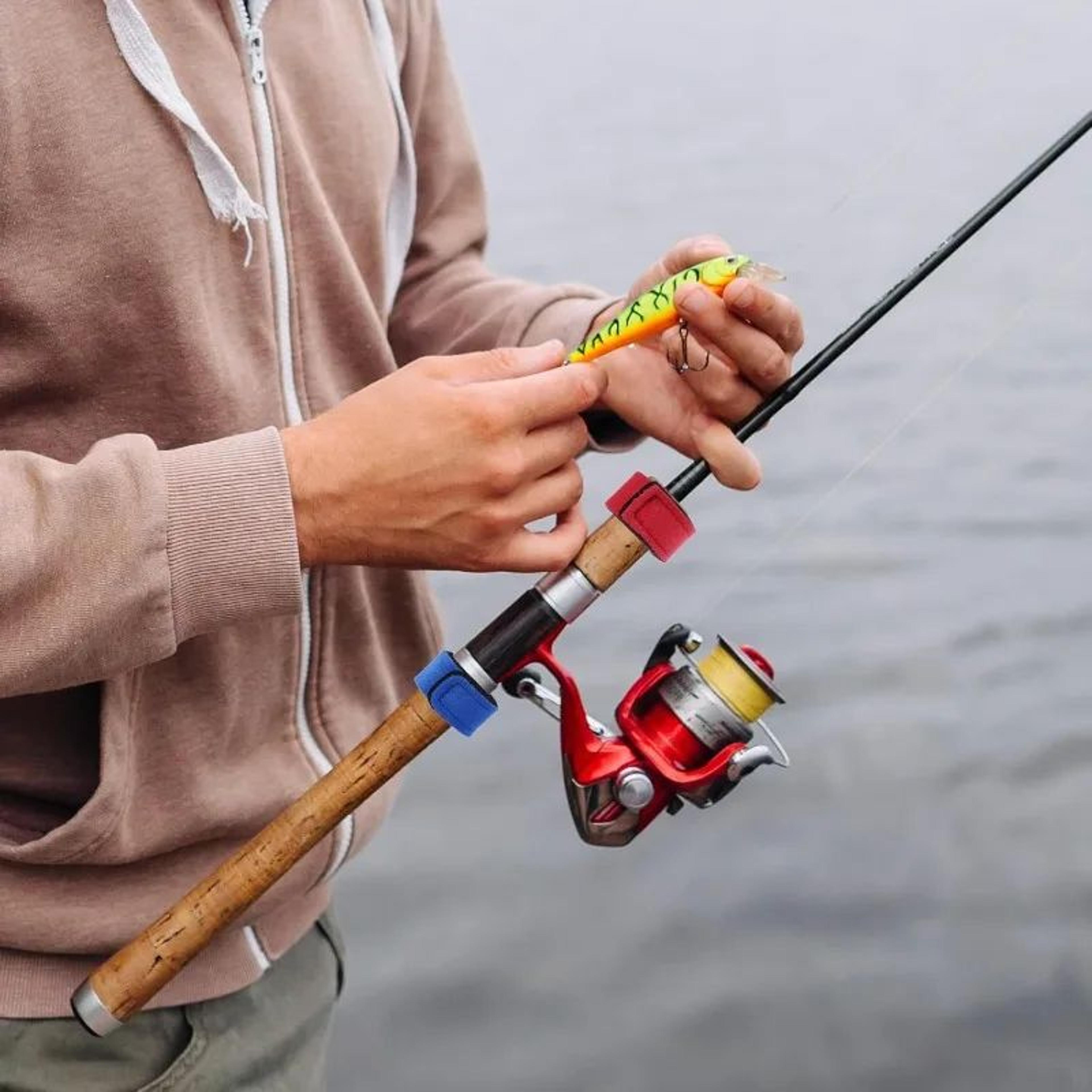 2 Piece Fishing Rod Straps For Casting Spinning And Fly Rods 12