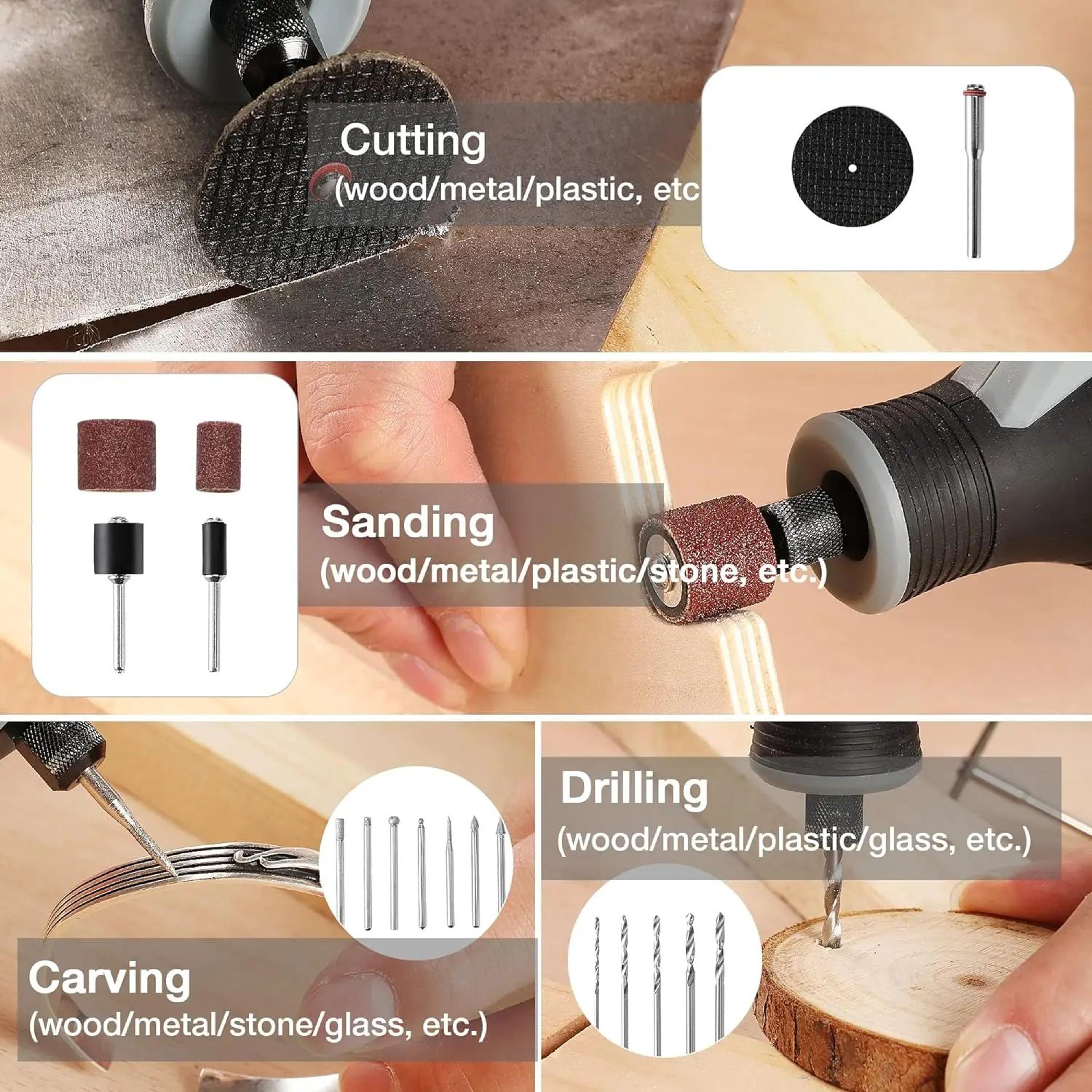 Cordless Mini Rotary Tool Kit For Engraving And DIY Crafts 2