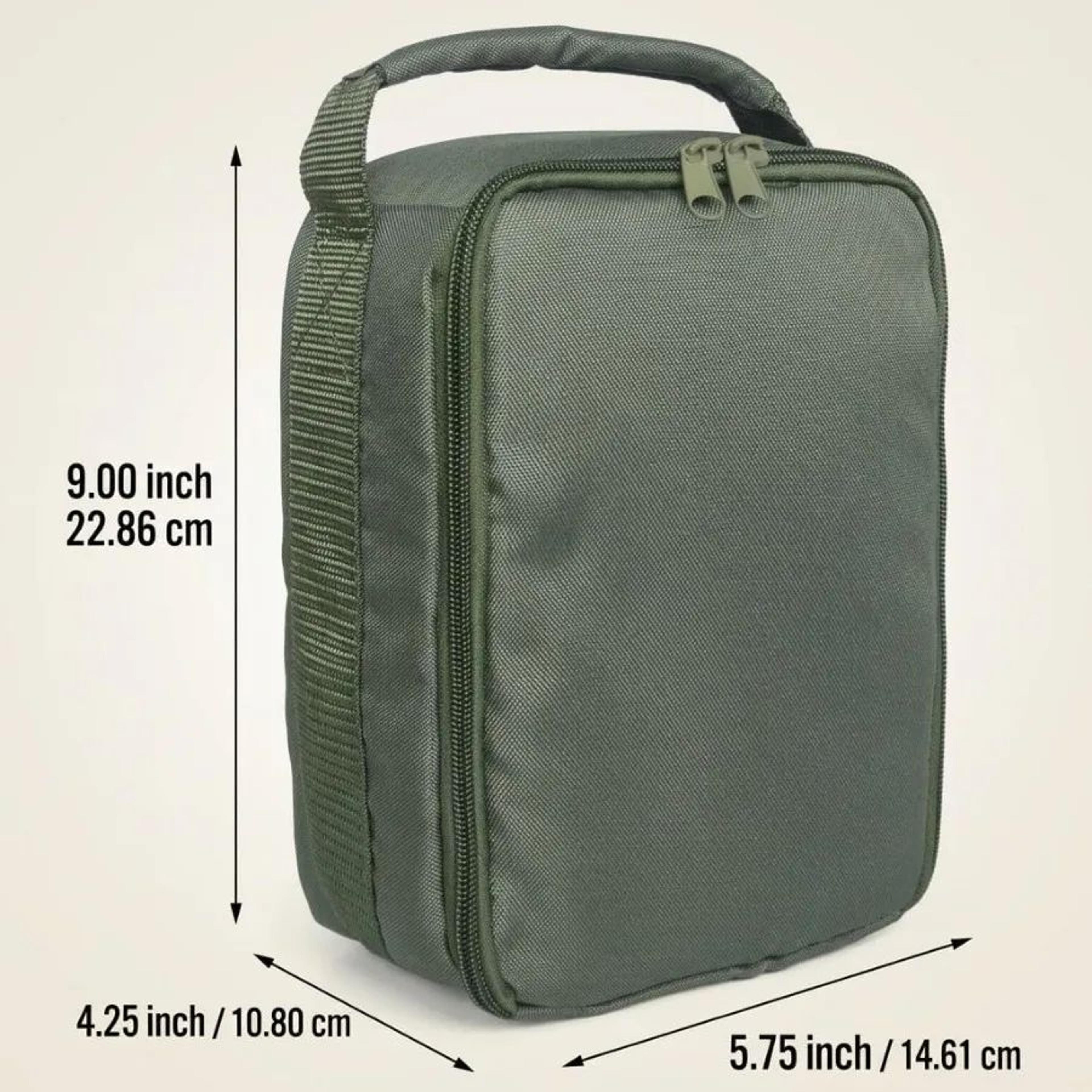 Portable Fishing Reel Bag With Three Adjustable Dividers 3