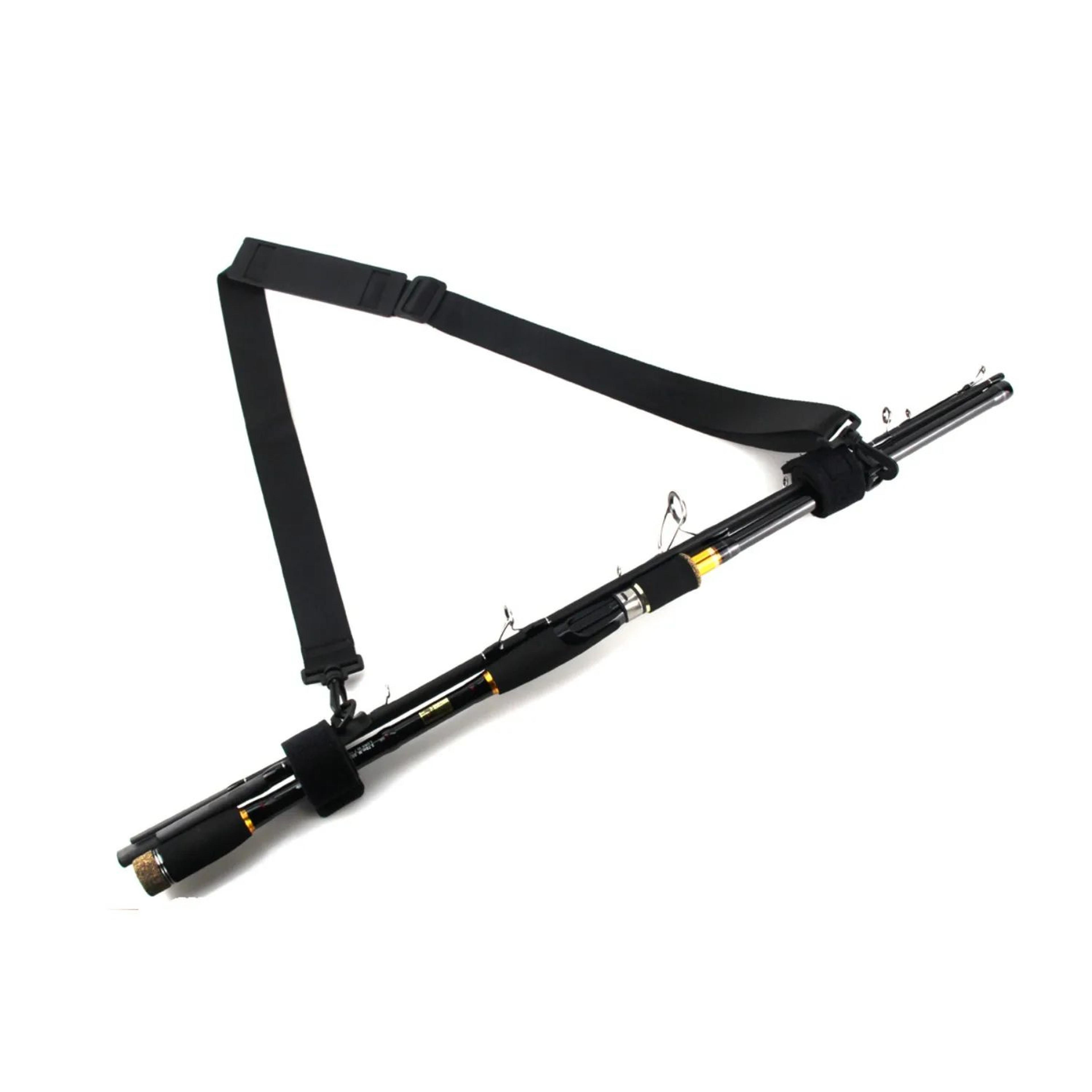 adjustable fishing rod shoulder carry strap for lure fishing