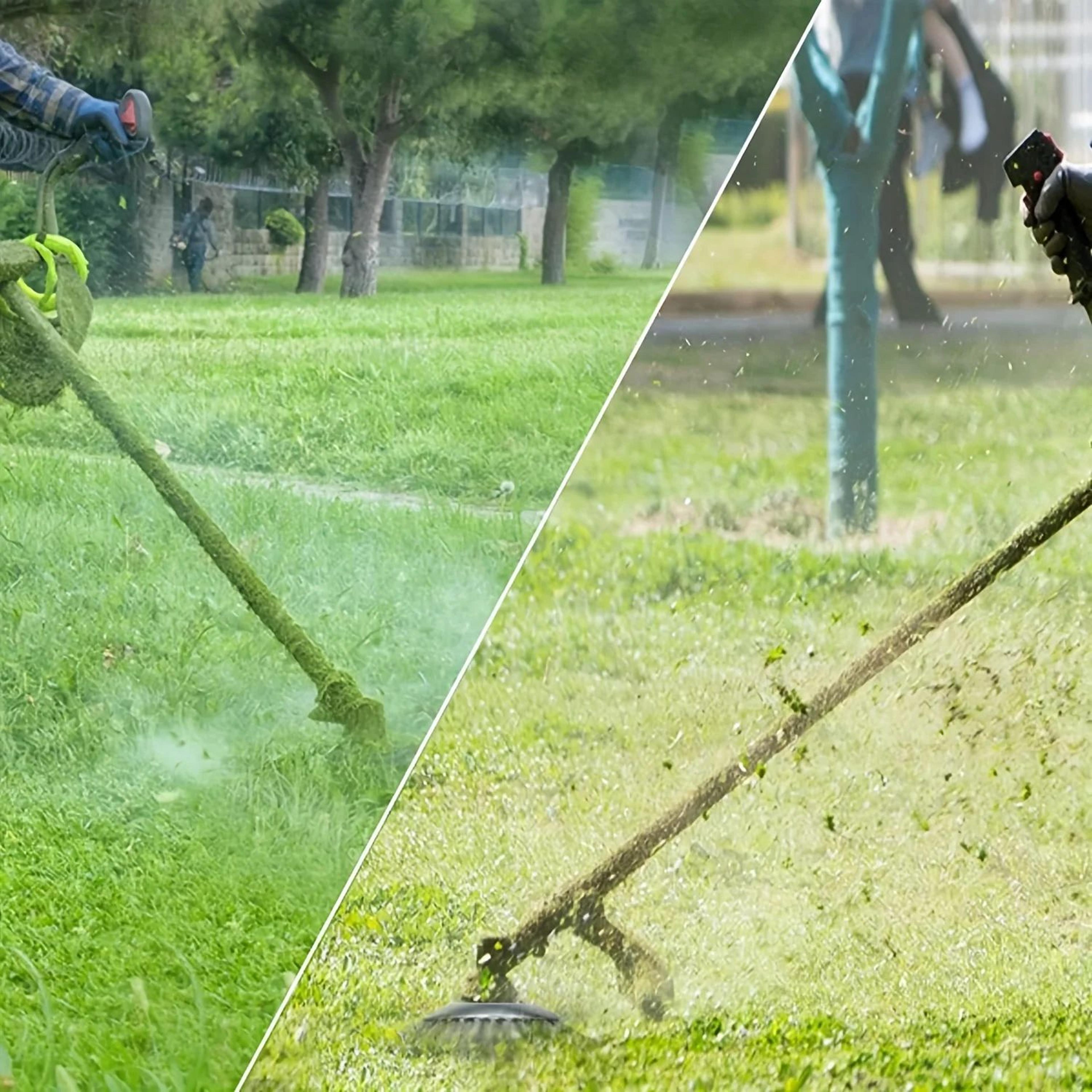Steel Wire Weed Brush Wheel For Compatible Garden Trimmers 4
