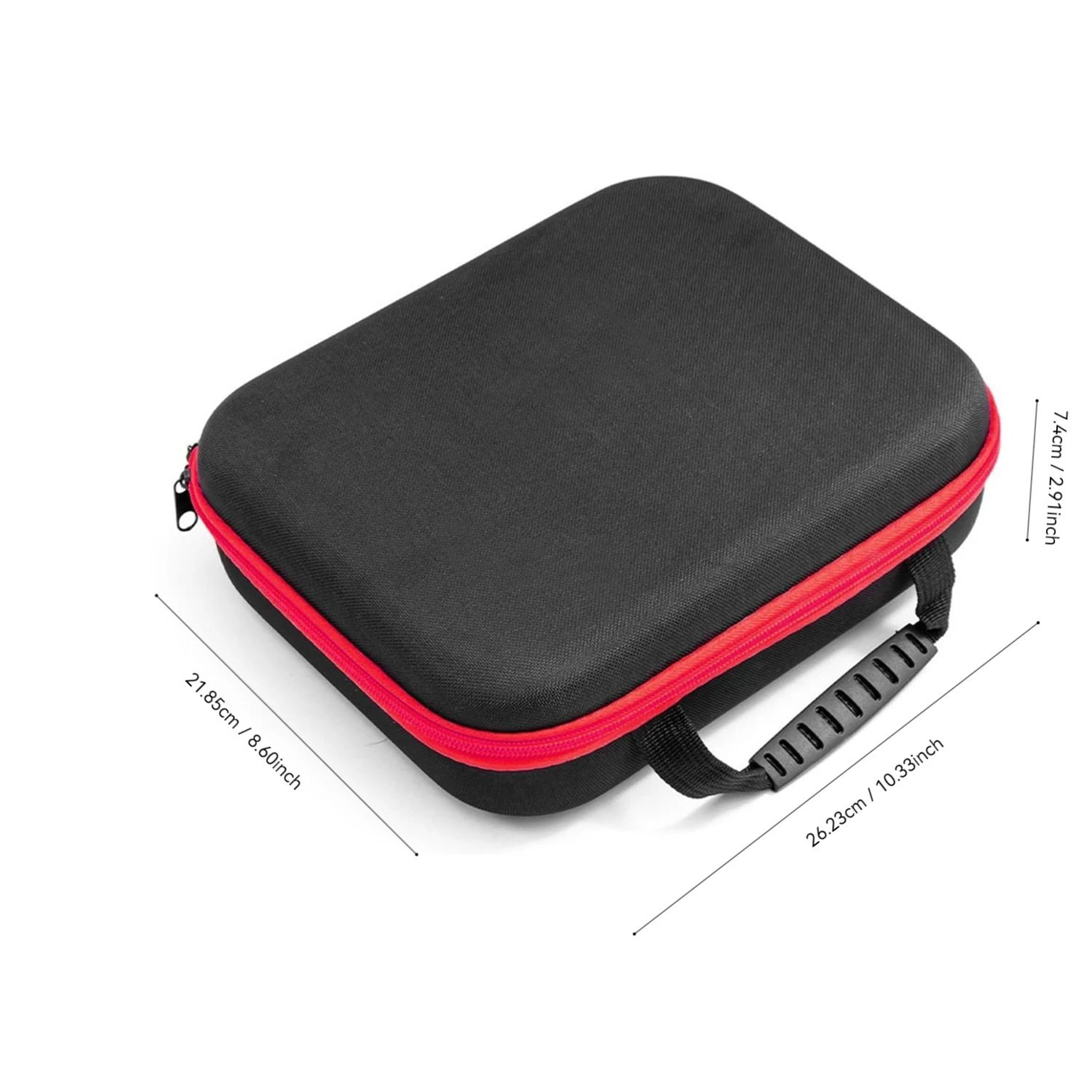 Large Capacity Heavy Duty Tool Bag With Red Trim 6