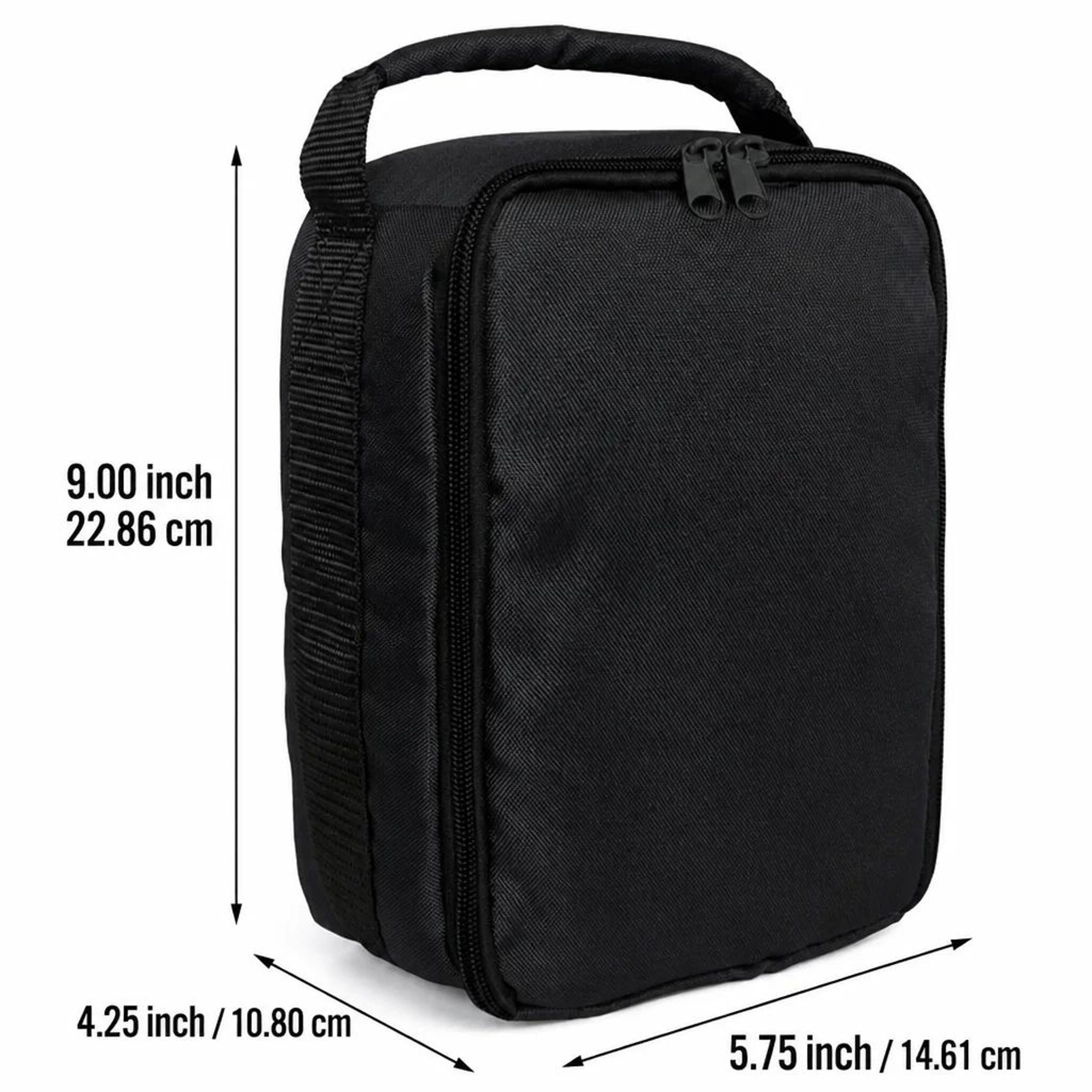 Compact Fishing Tackle And Reel Bag With Three Movable Dividers 1