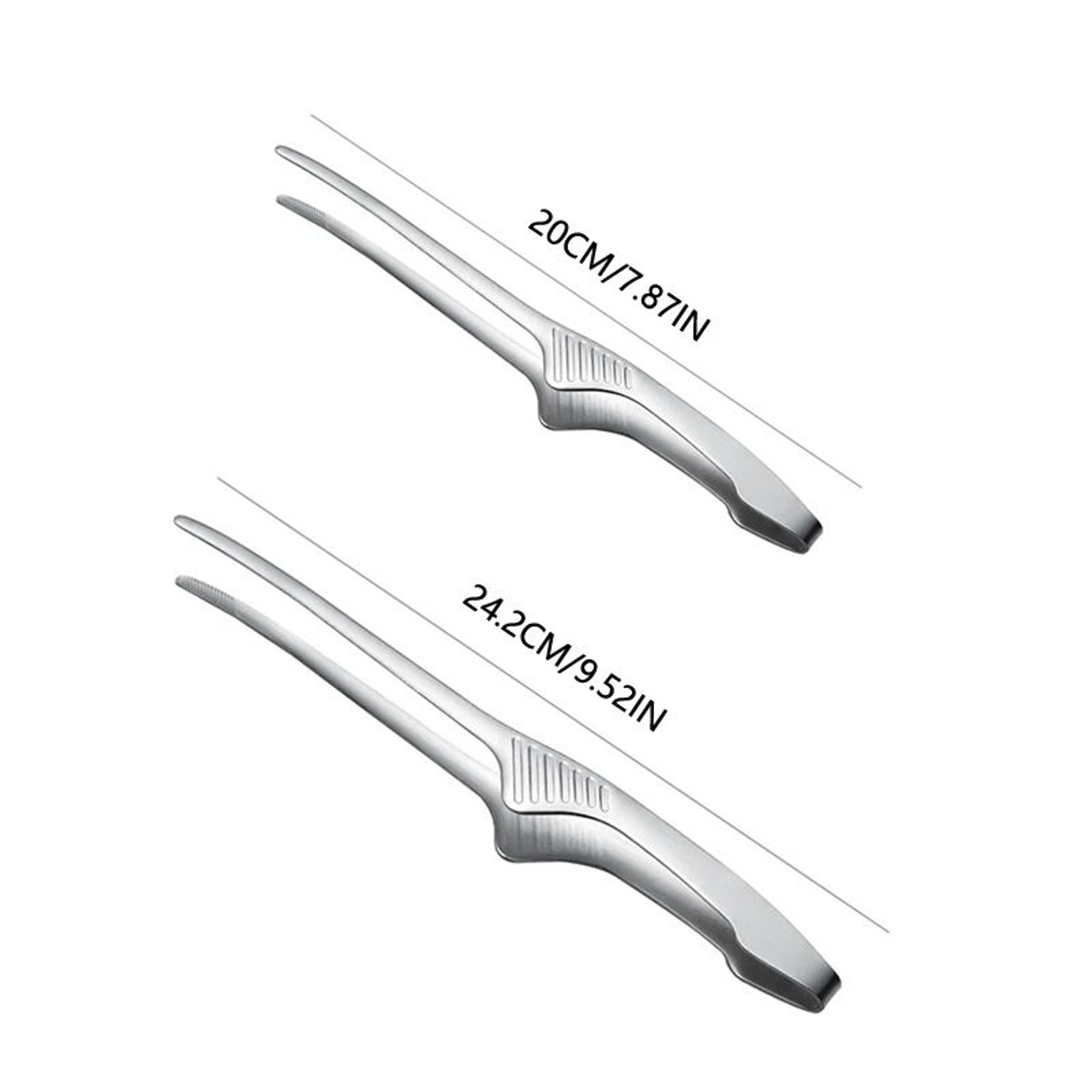 Stainless Steel BBQ Food Tongs For Grilling And Cooking 5