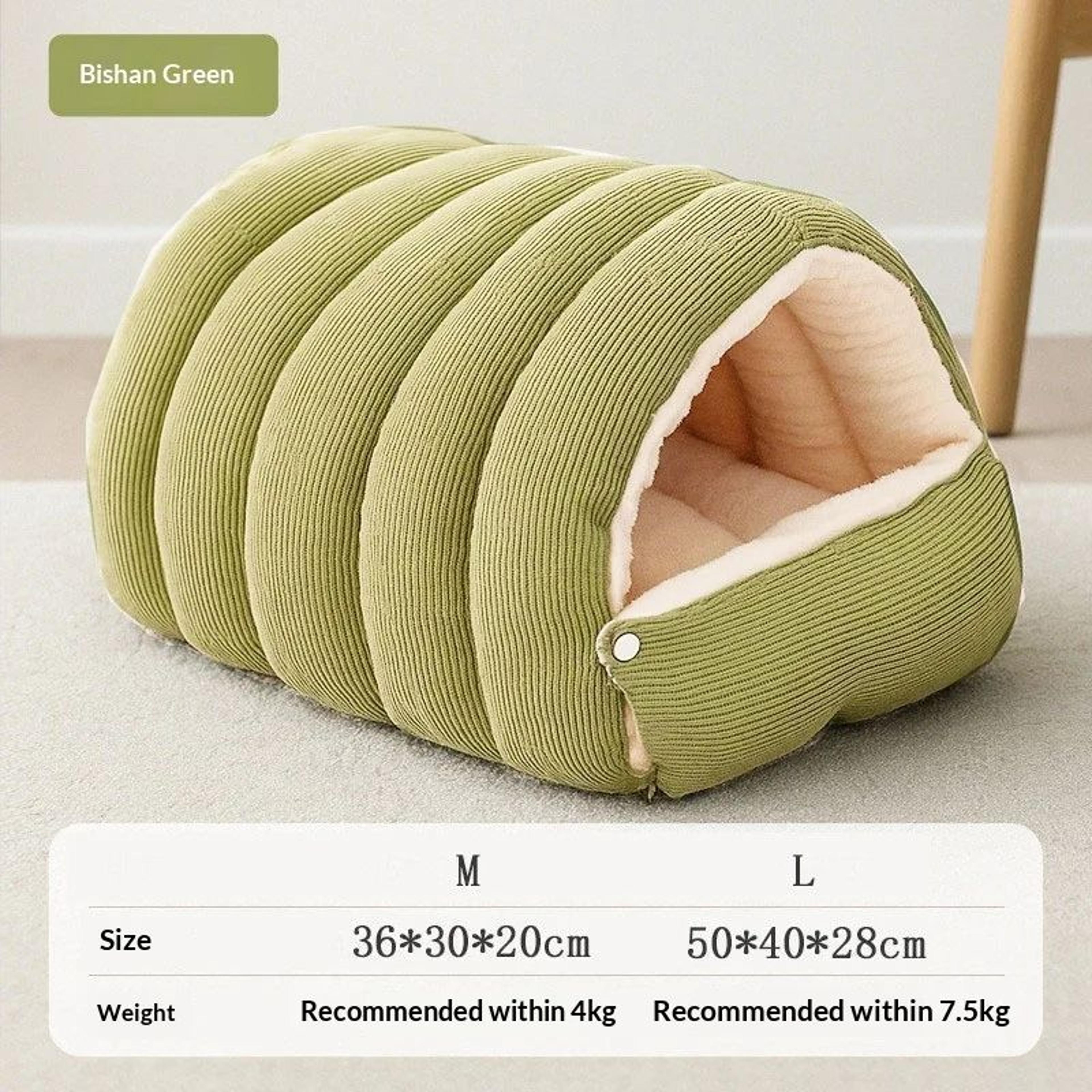 Warm Plush Enclosed Cat Bed With Removable Washable Cover 5