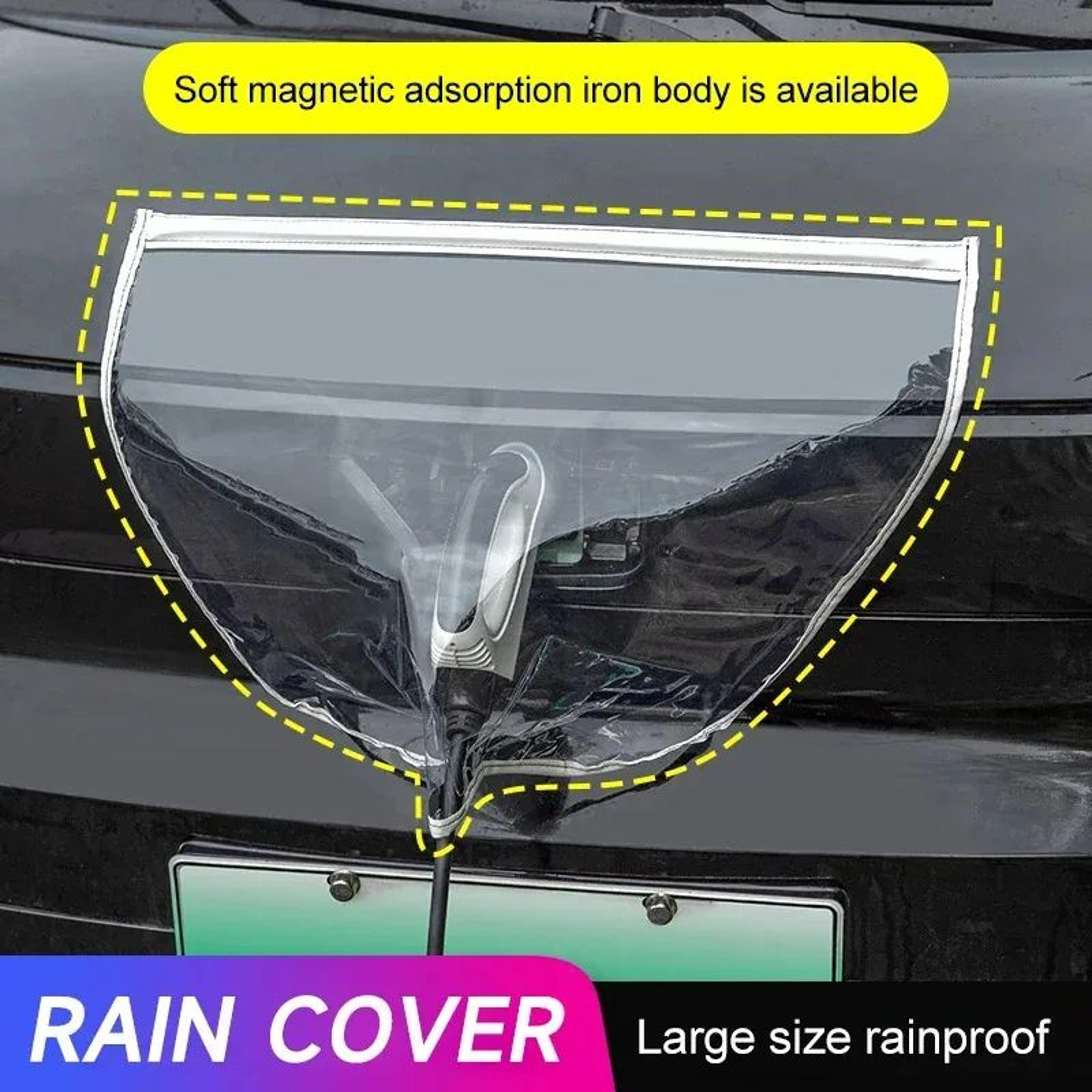 Electric Vehicle Charging Port Rain And Dust Protection Cover 1