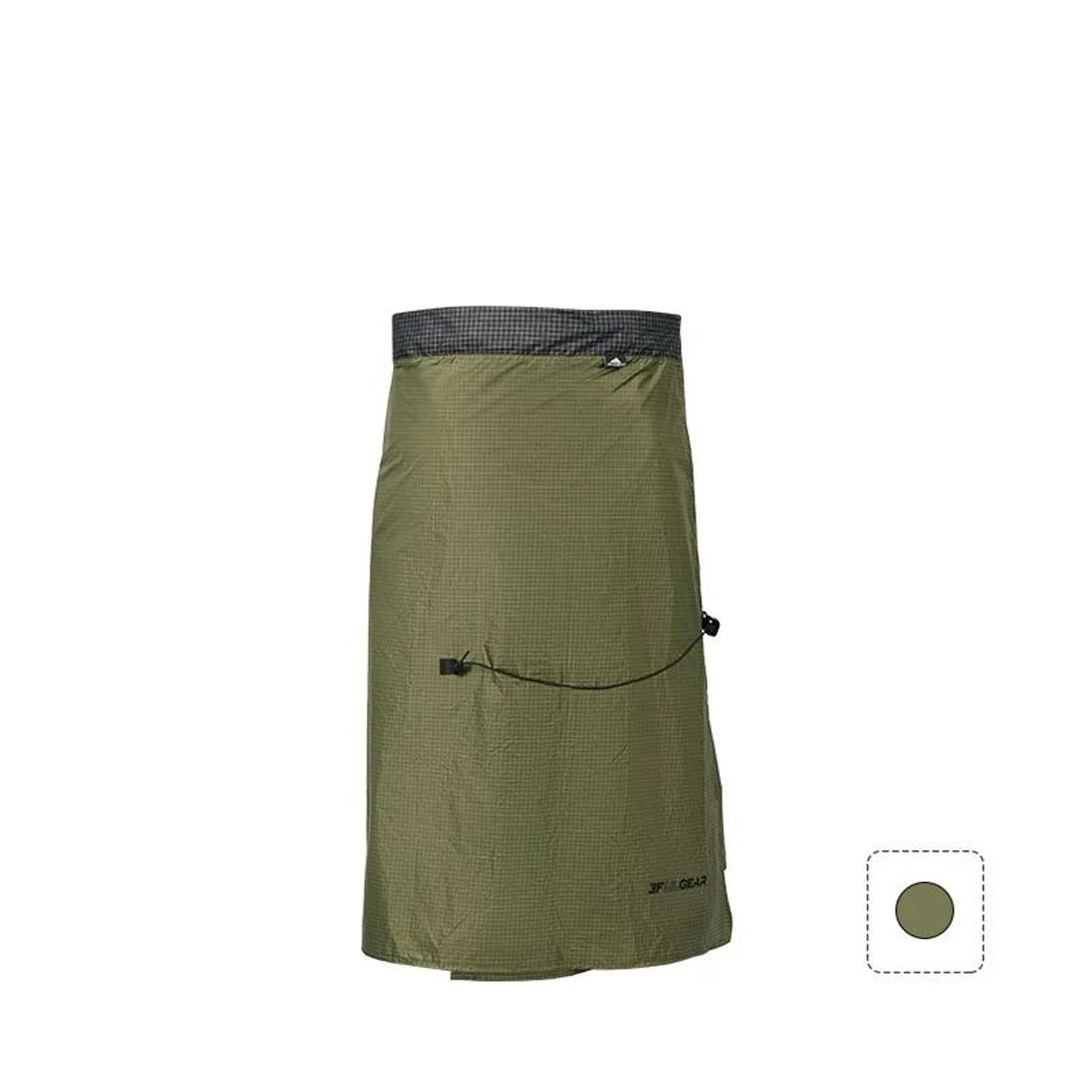 Flames Creed Lightweight UHMWPE Rain Skirt For Hiking And Camping 9