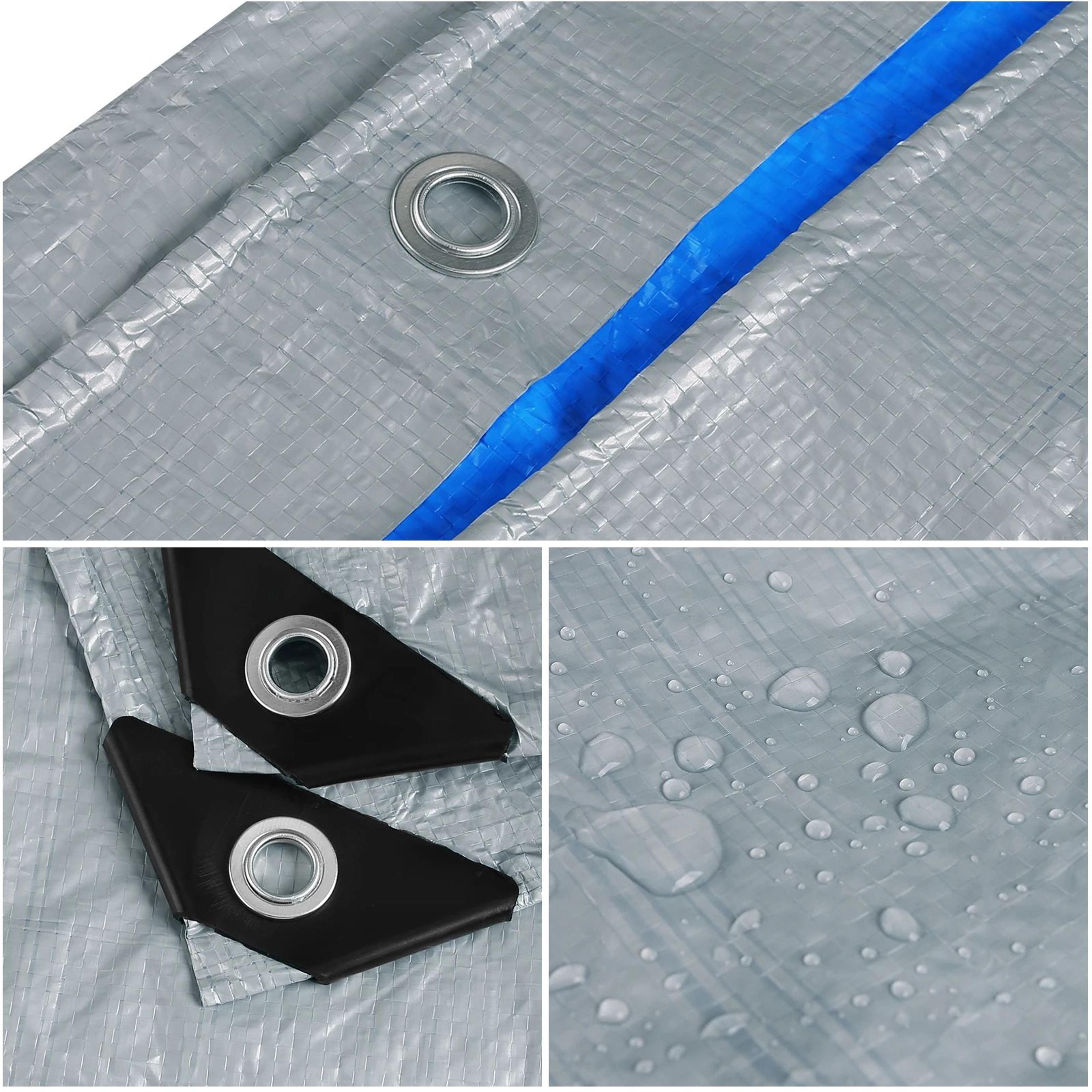 Heavy Duty Waterproof Tarp With Grommets For Outdoor Protection 10