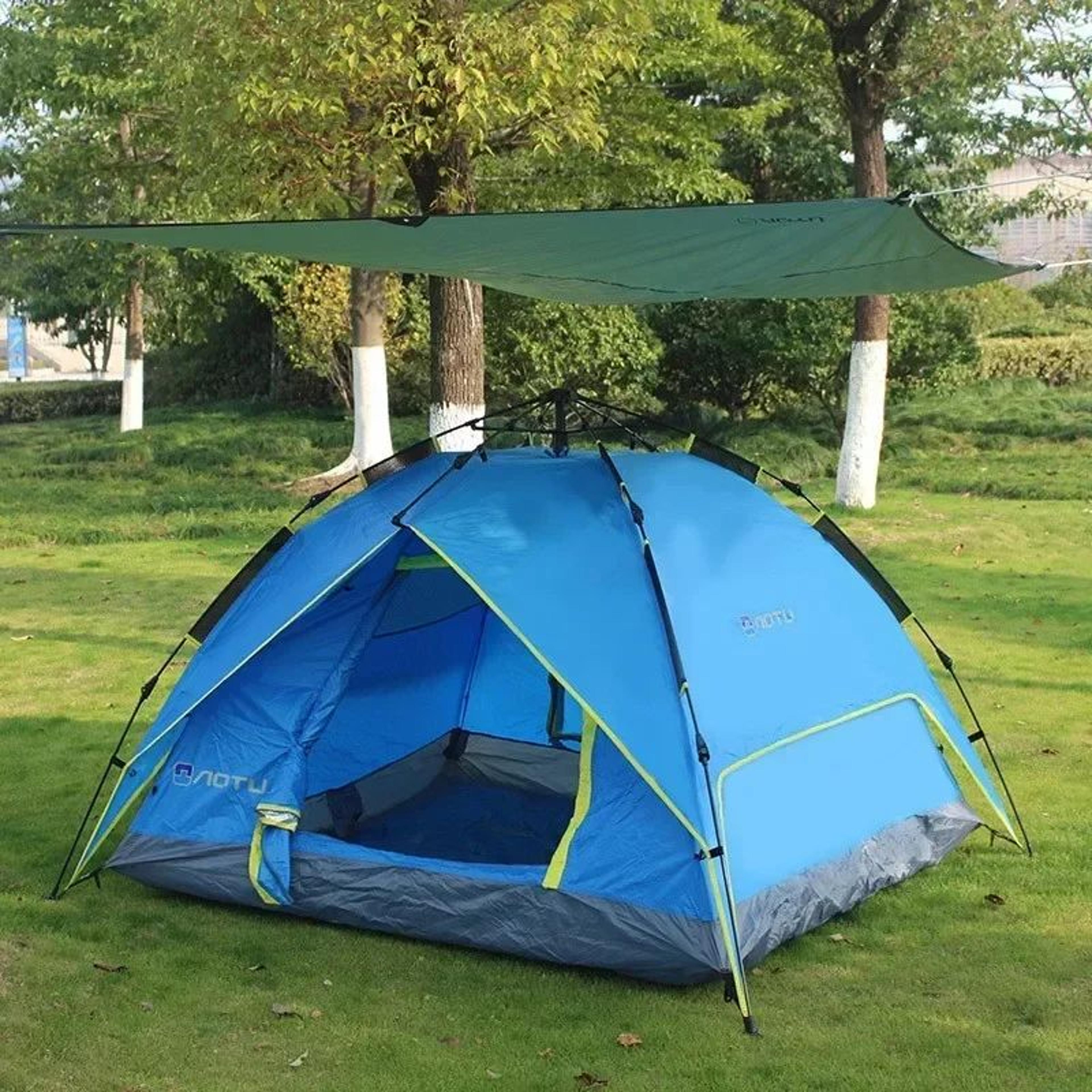 Waterproof Camping Tarp For Hammock Shelter And Picnic Ground Cover 2