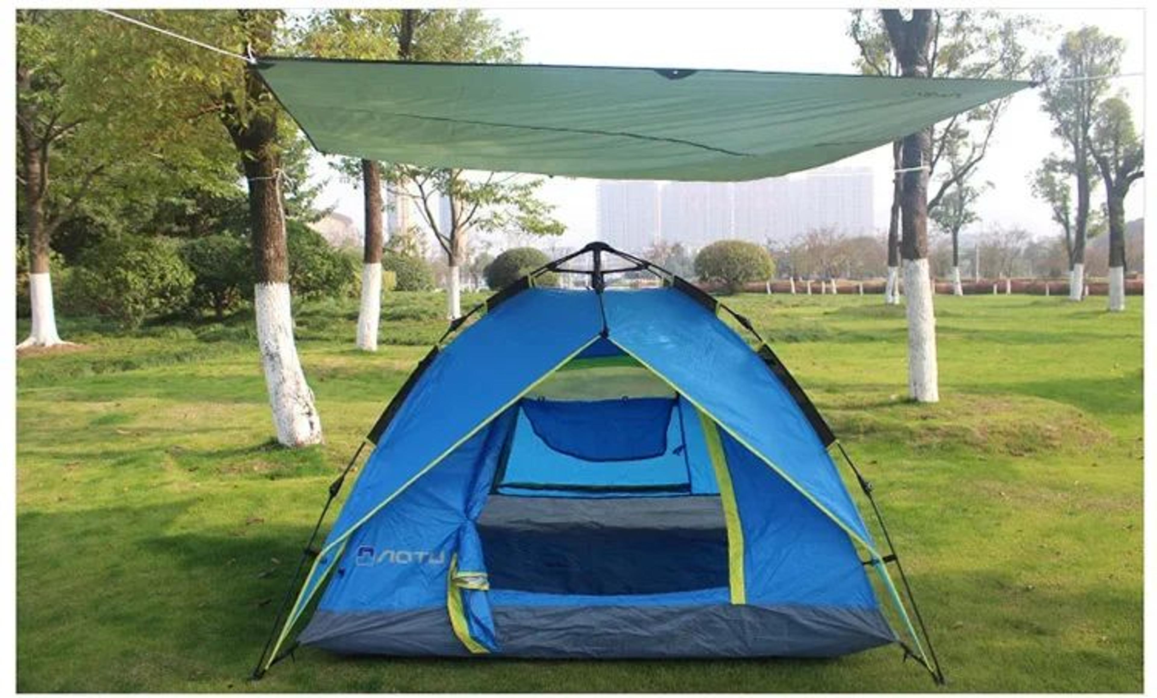 Waterproof Camping Tarp For Hammock Shelter And Picnic Ground Cover 19