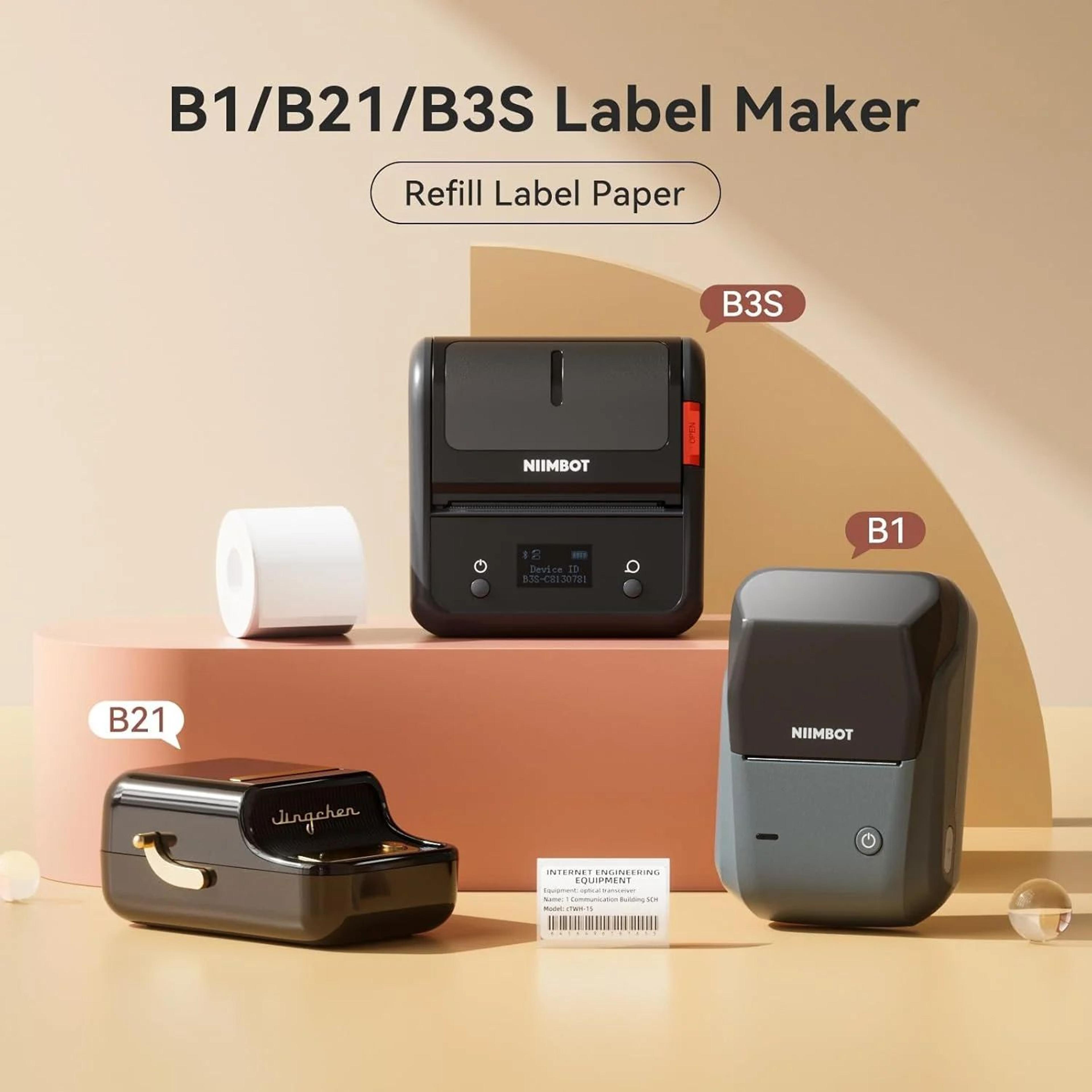 Niimbot White Thermal Label Roll For B1 And B21 Printers 1