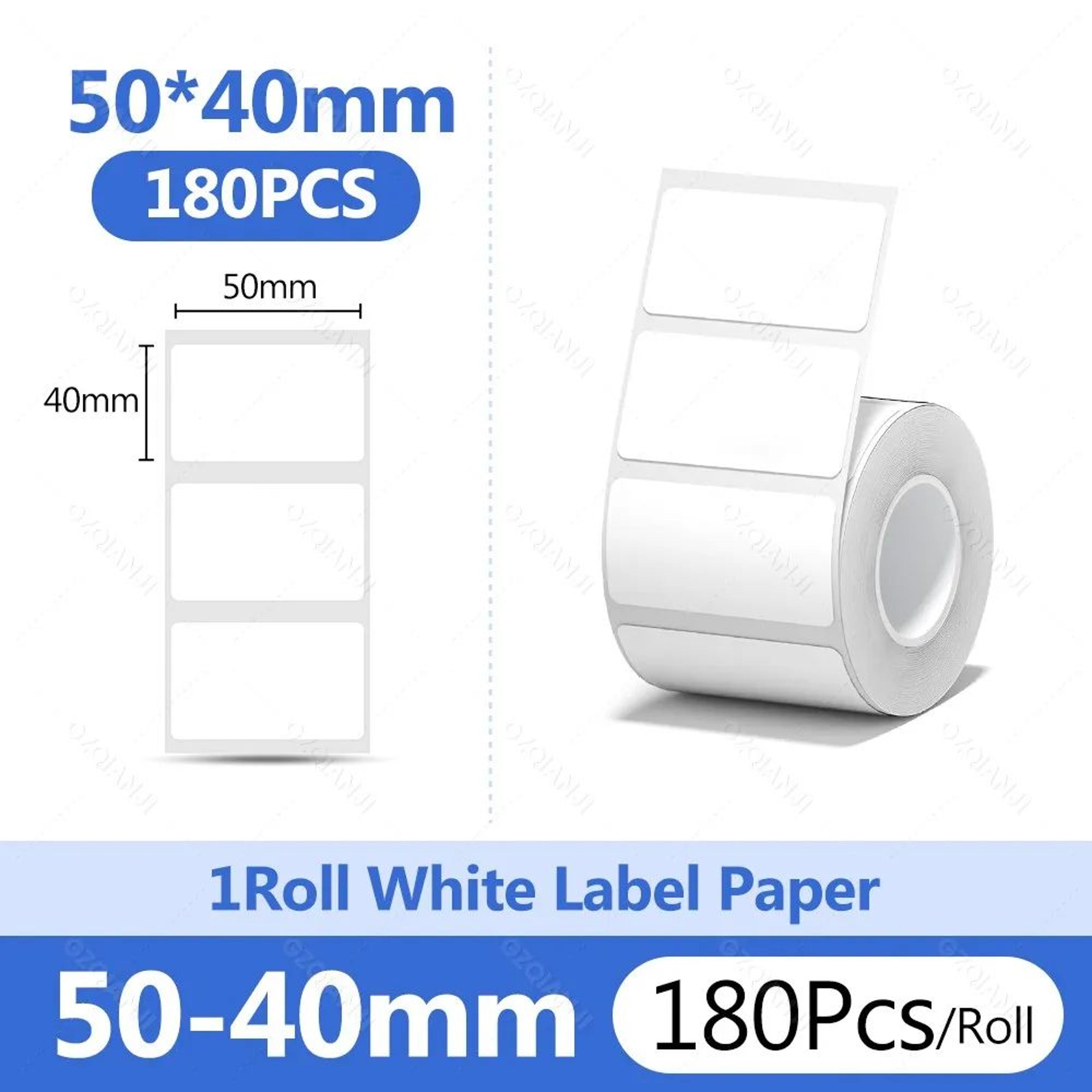 Niimbot White Thermal Label Roll For B1 And B21 Printers 10