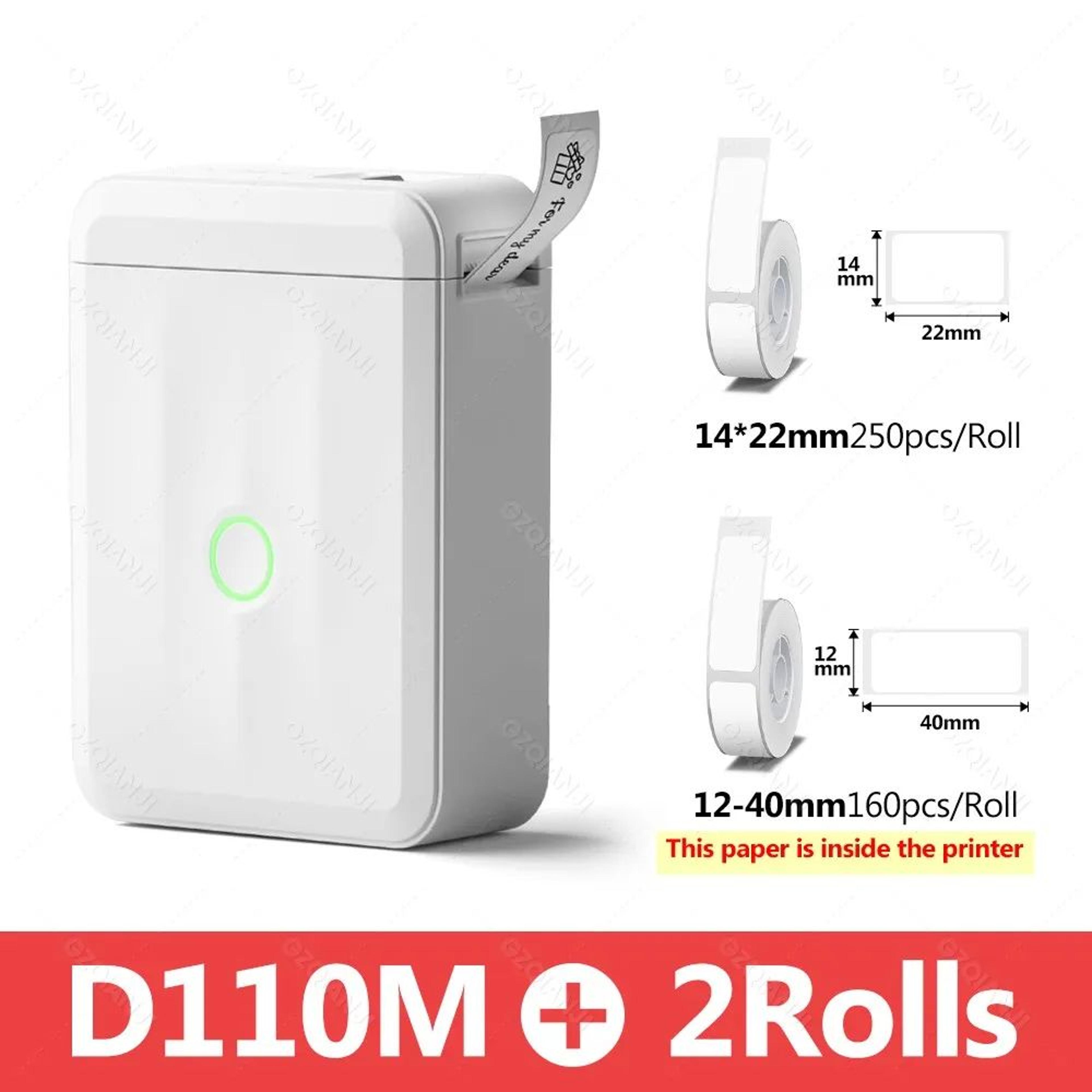 Niimbot D110 Portable Thermal Label Maker For Home And Office 11