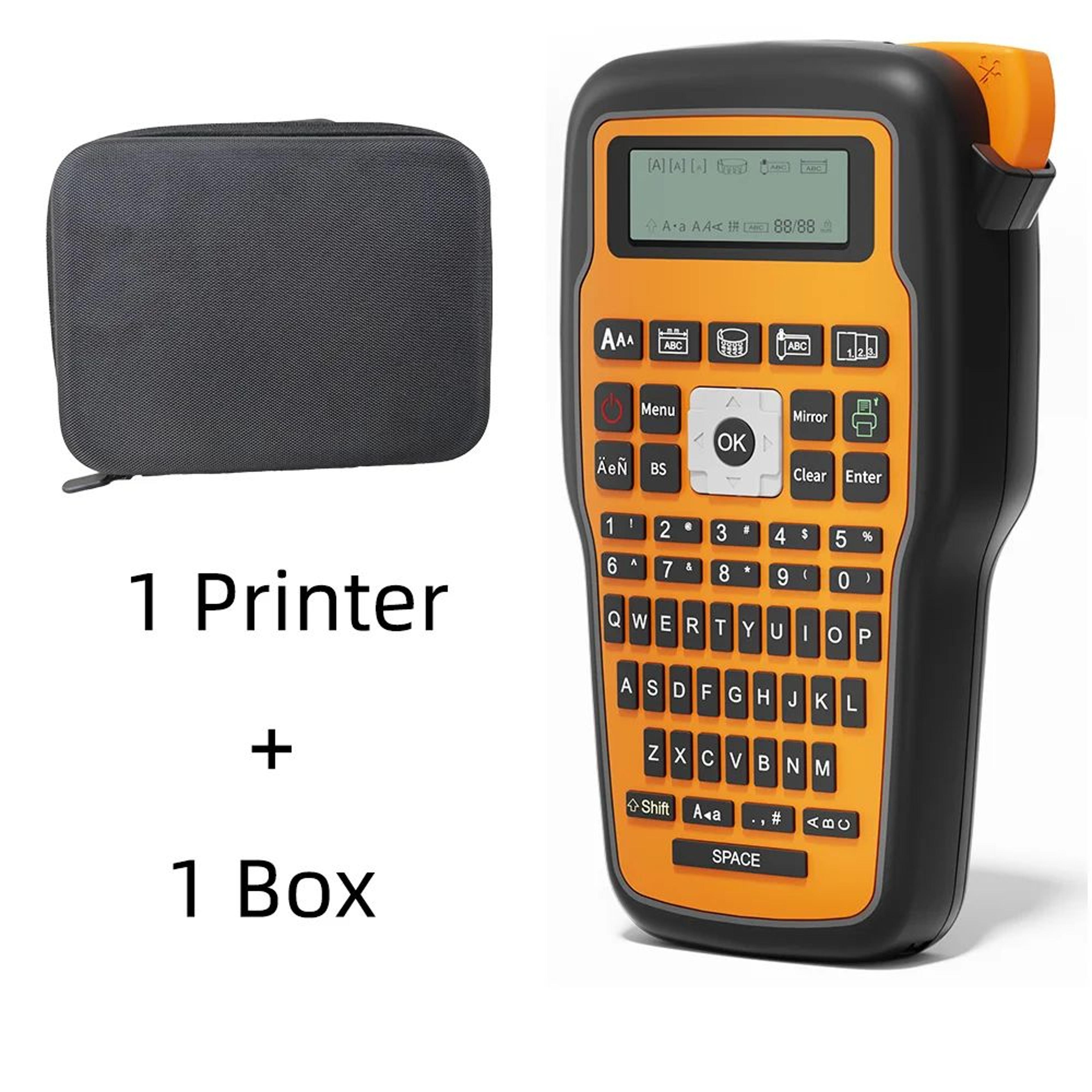 E1000PRO Handheld Label Printer 203DPI For Tape And Cable Labels 9