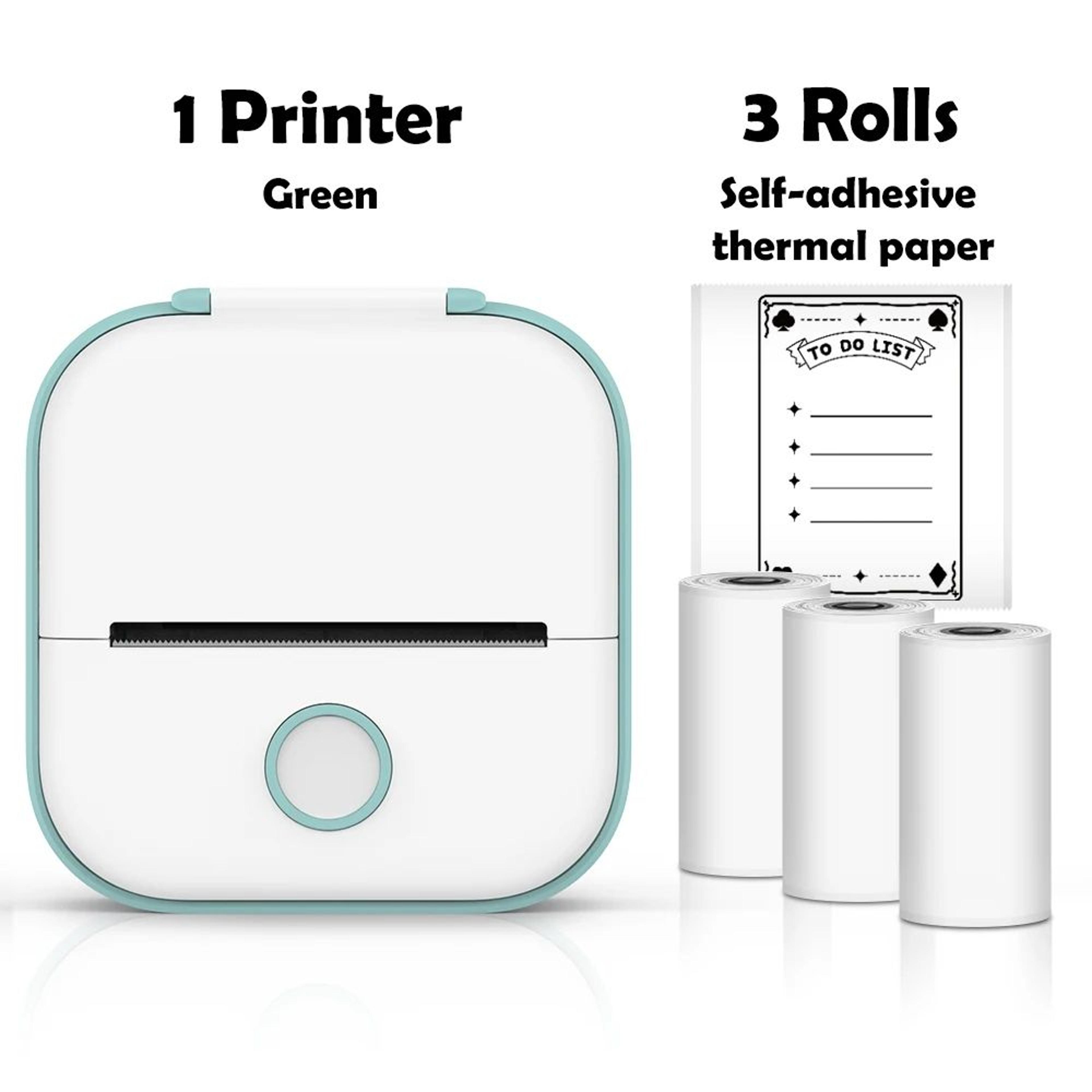 Phomemo T02 Mini Wireless Inkless Pocket Sticker Printer 8