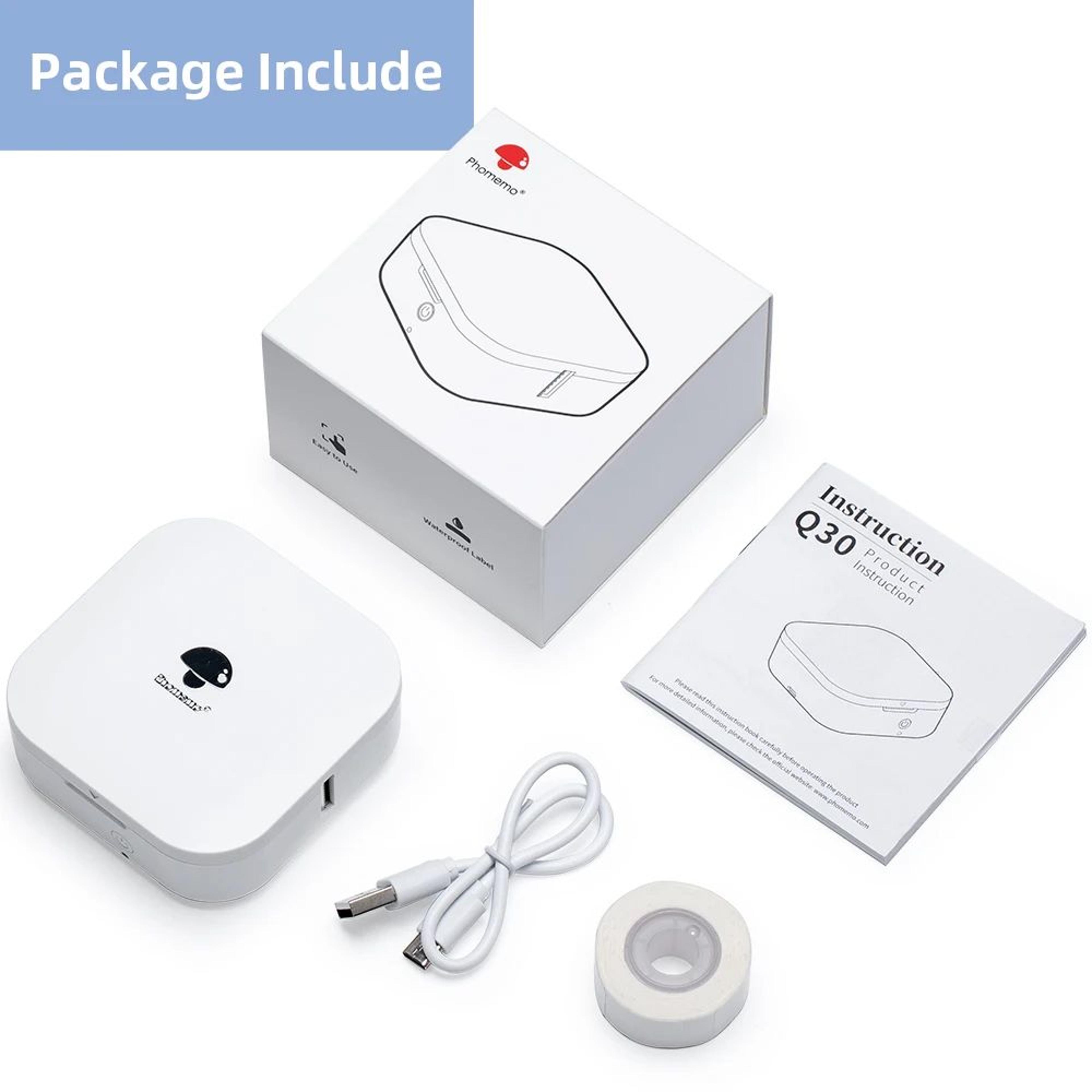 Phomemo Q30 Mini Wireless Thermal Label Maker For Home And Office 7