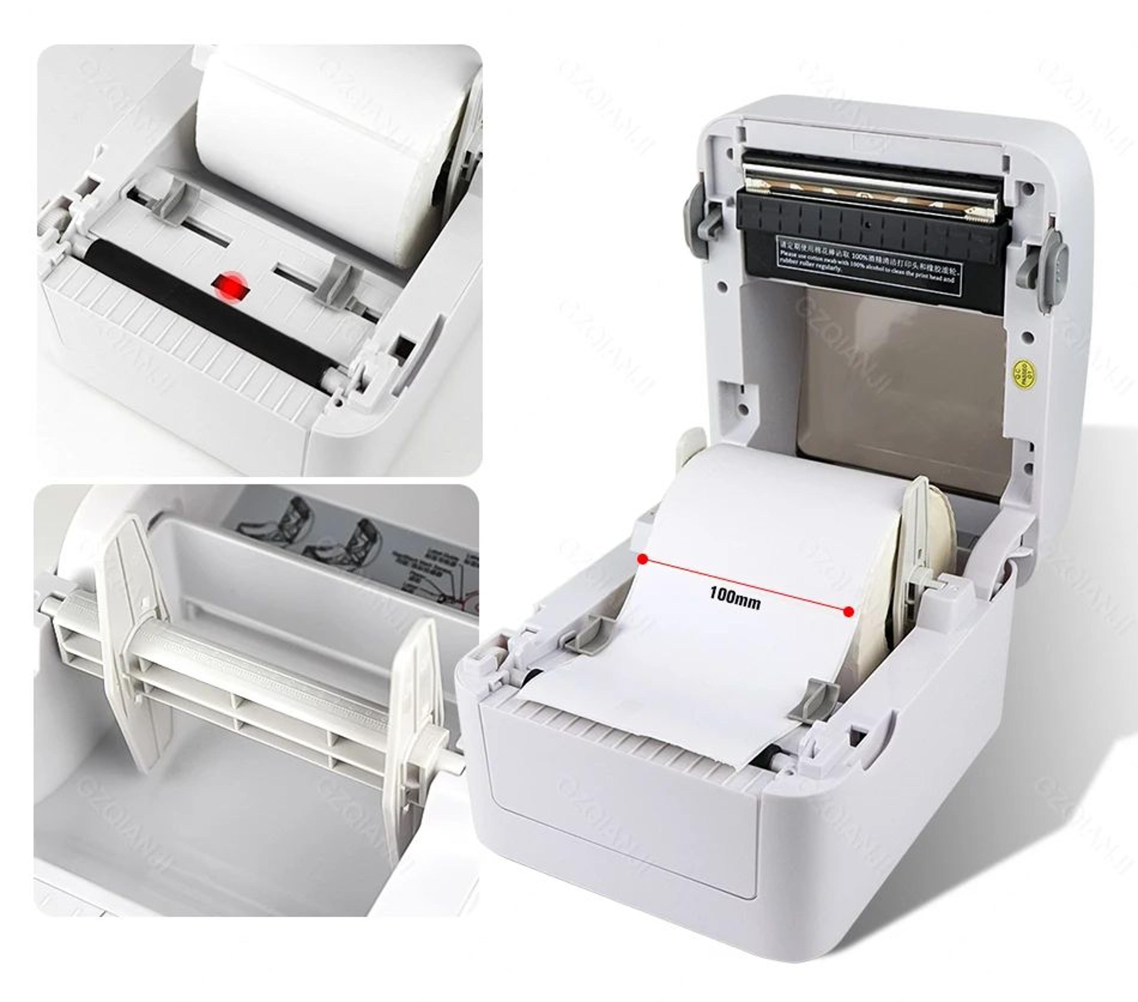 XPrinter XP420B 4 Inch Thermal Shipping Label Printer 7