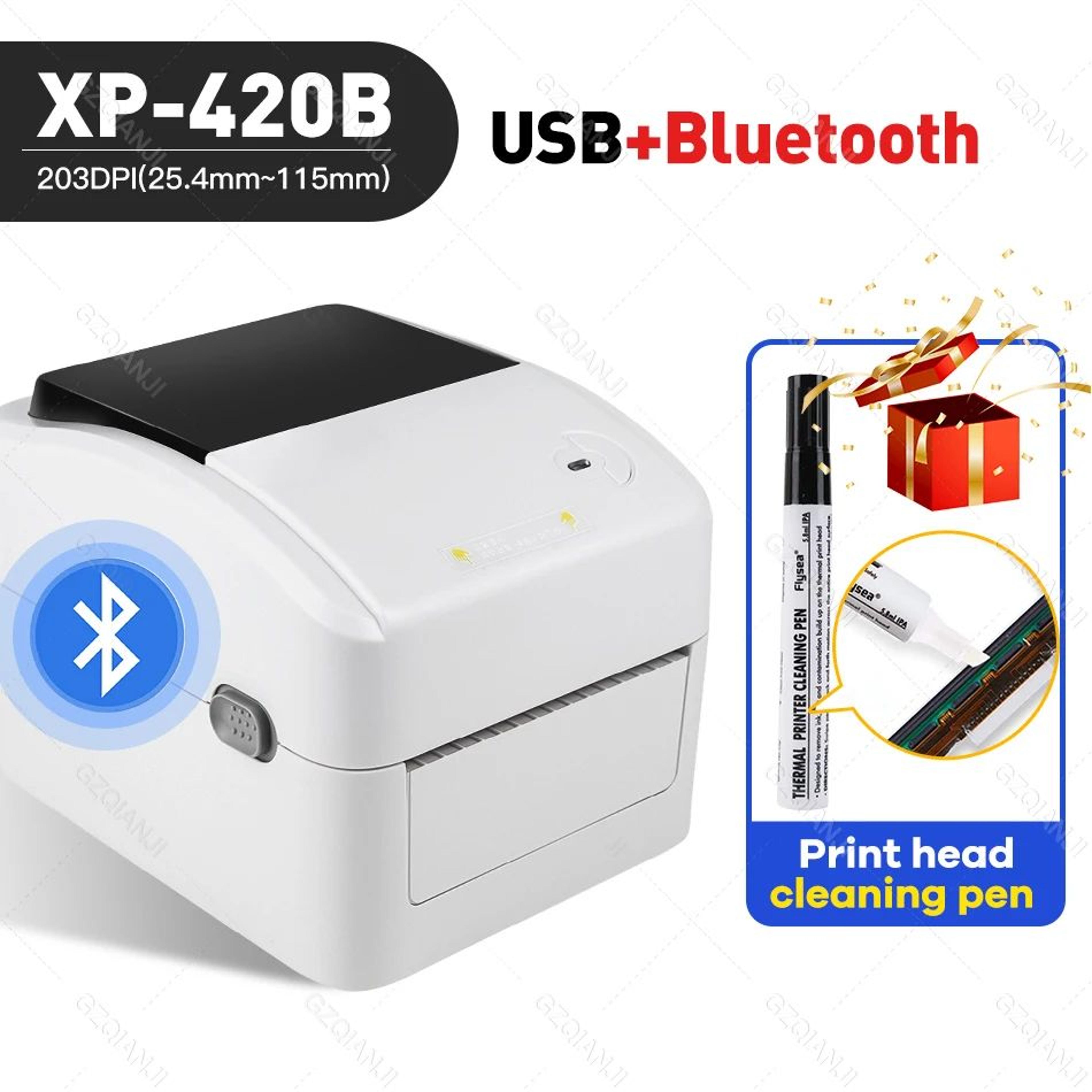 XPrinter XP420B 4 Inch Thermal Shipping Label Printer 14