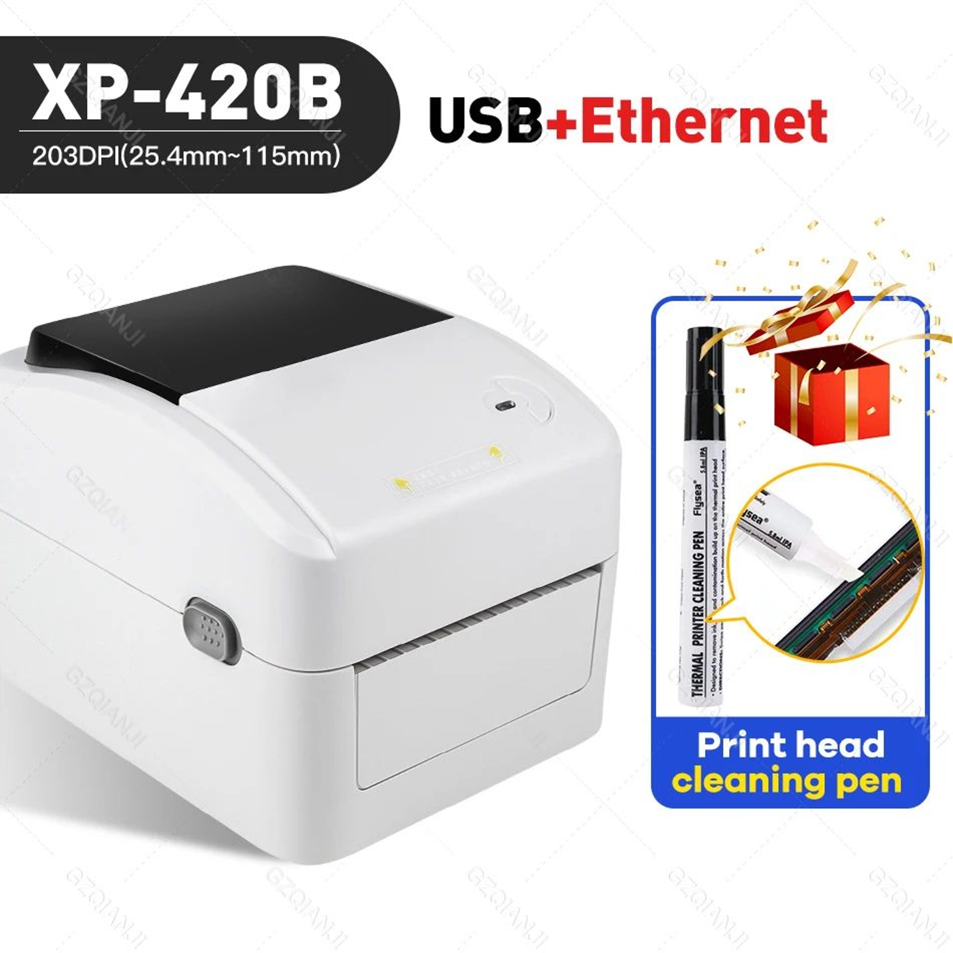 XPrinter XP420B 4 Inch Thermal Shipping Label Printer 13