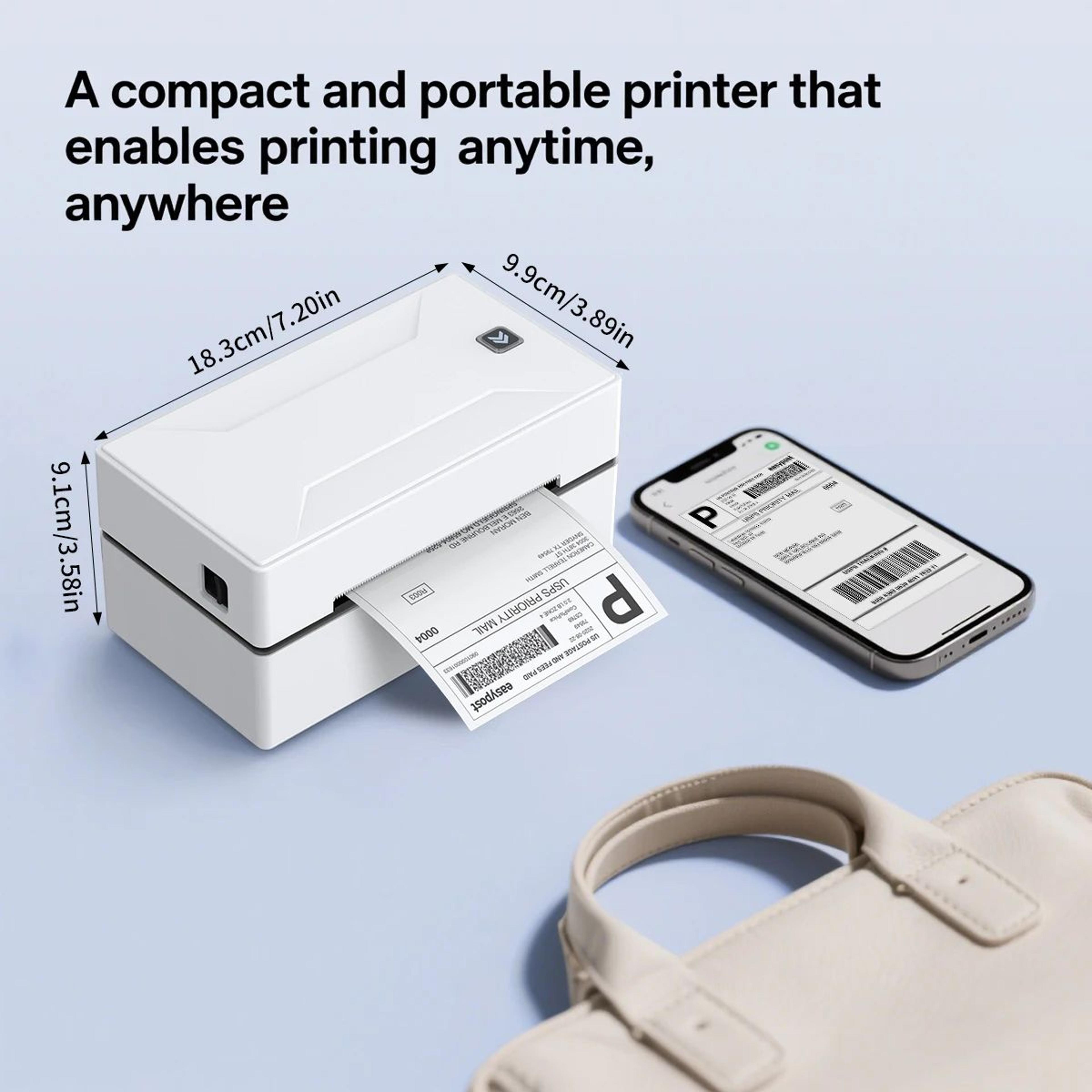 Marklife D100 Bluetooth Thermal Shipping Label Printer 4x6 Inch 7