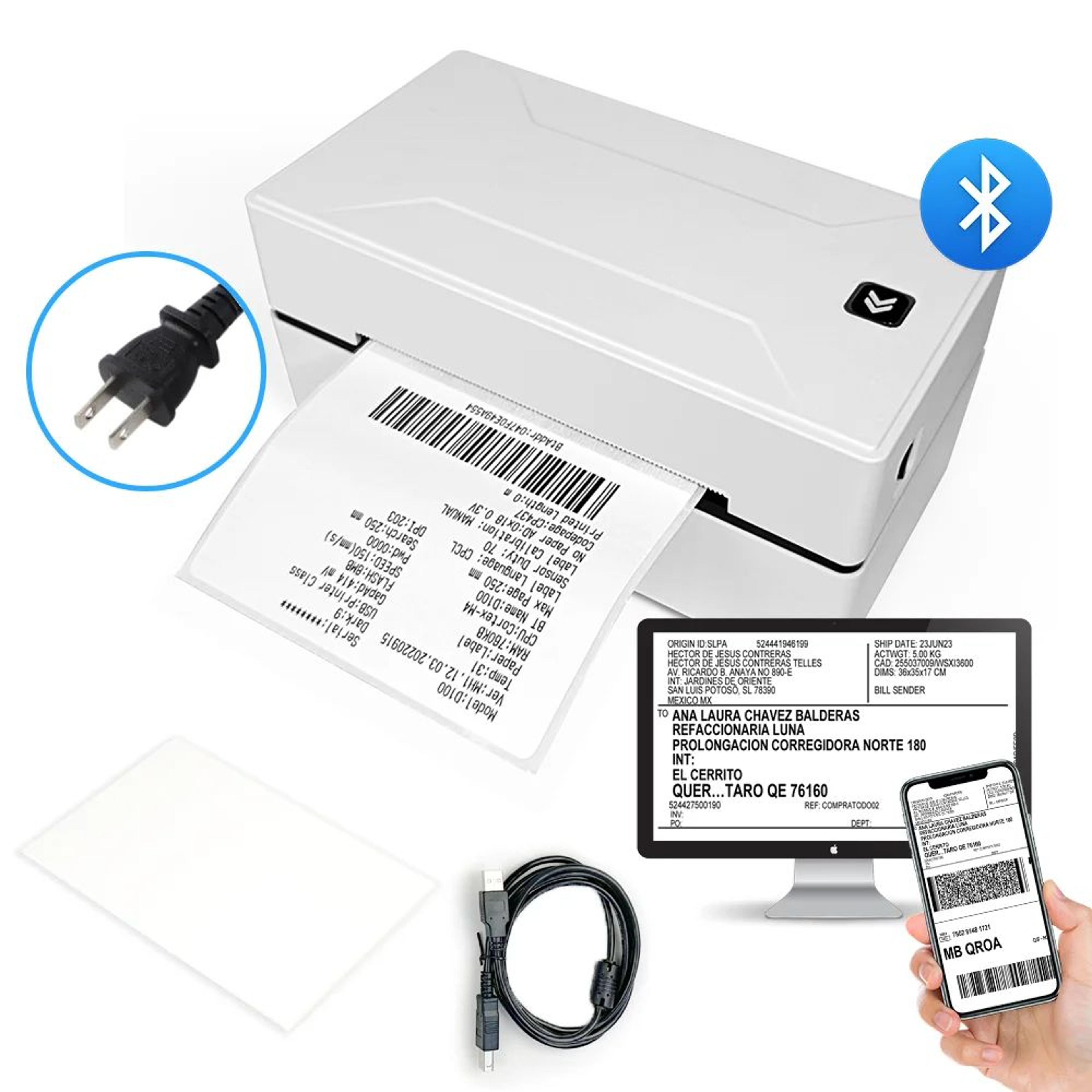 Marklife D100 Bluetooth Thermal Shipping Label Printer 4x6 Inch 11
