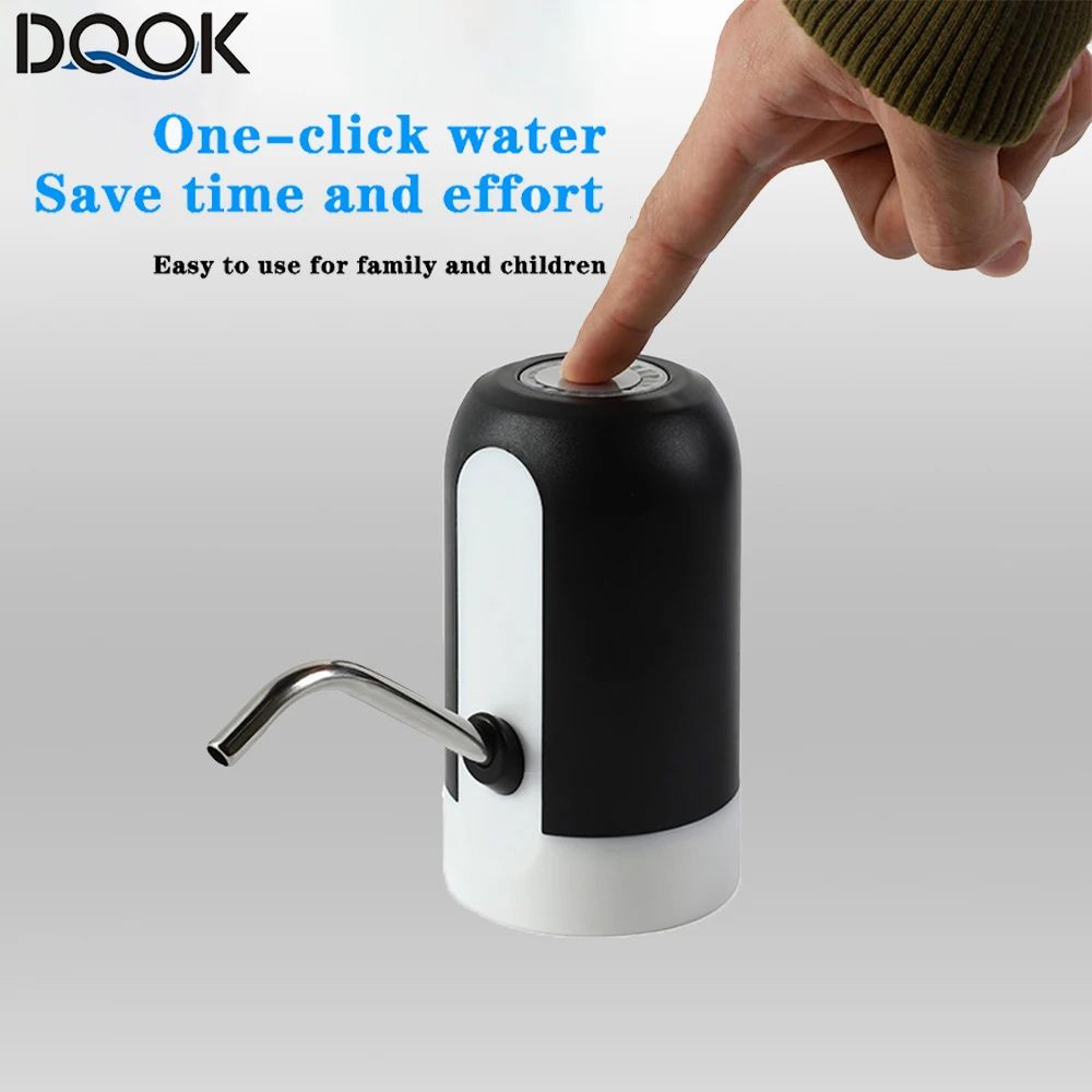 usb rechargeable automatic water bottle pump electric drinking water dispenser