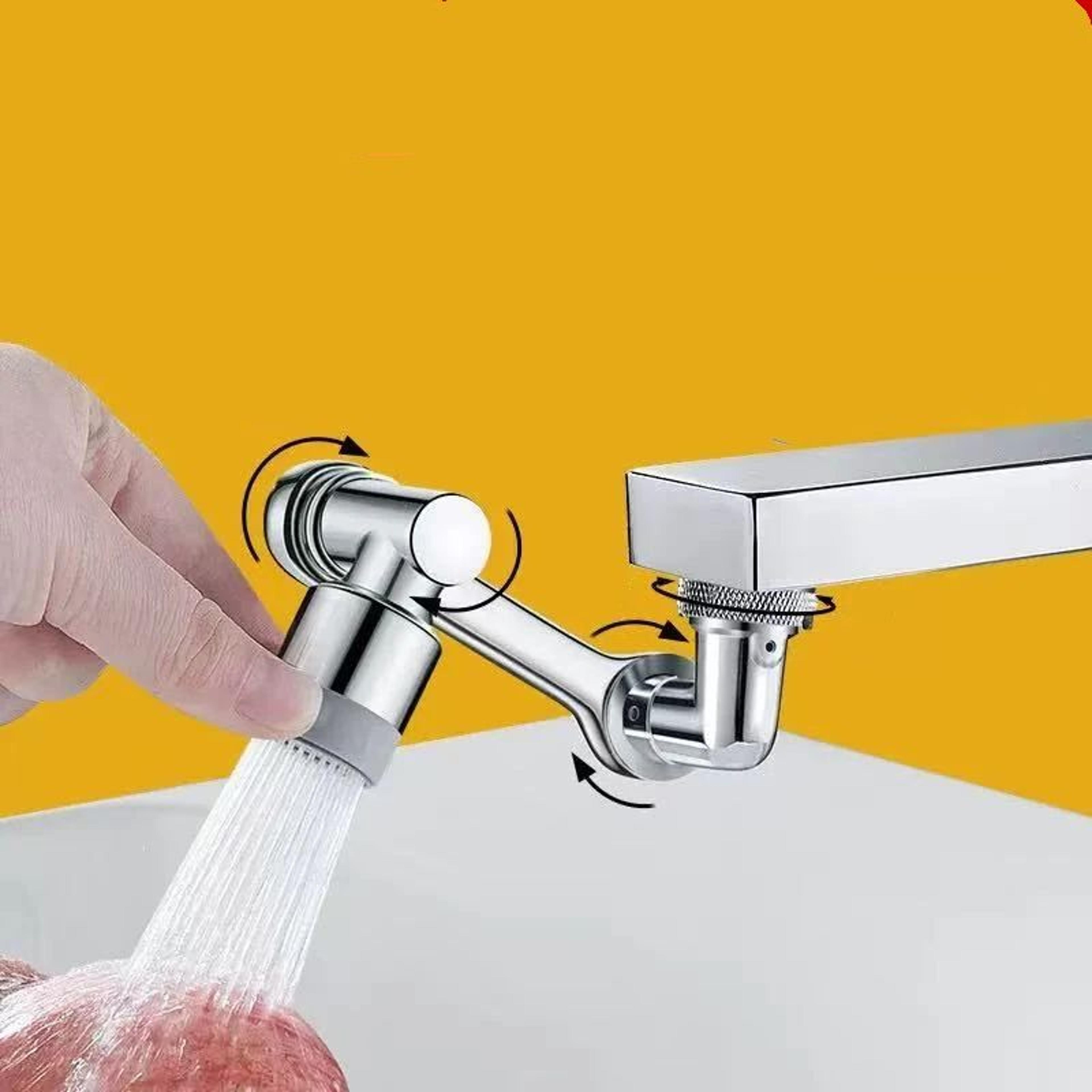 universal metal 1080 degree rotating faucet aerator and sink tap extender