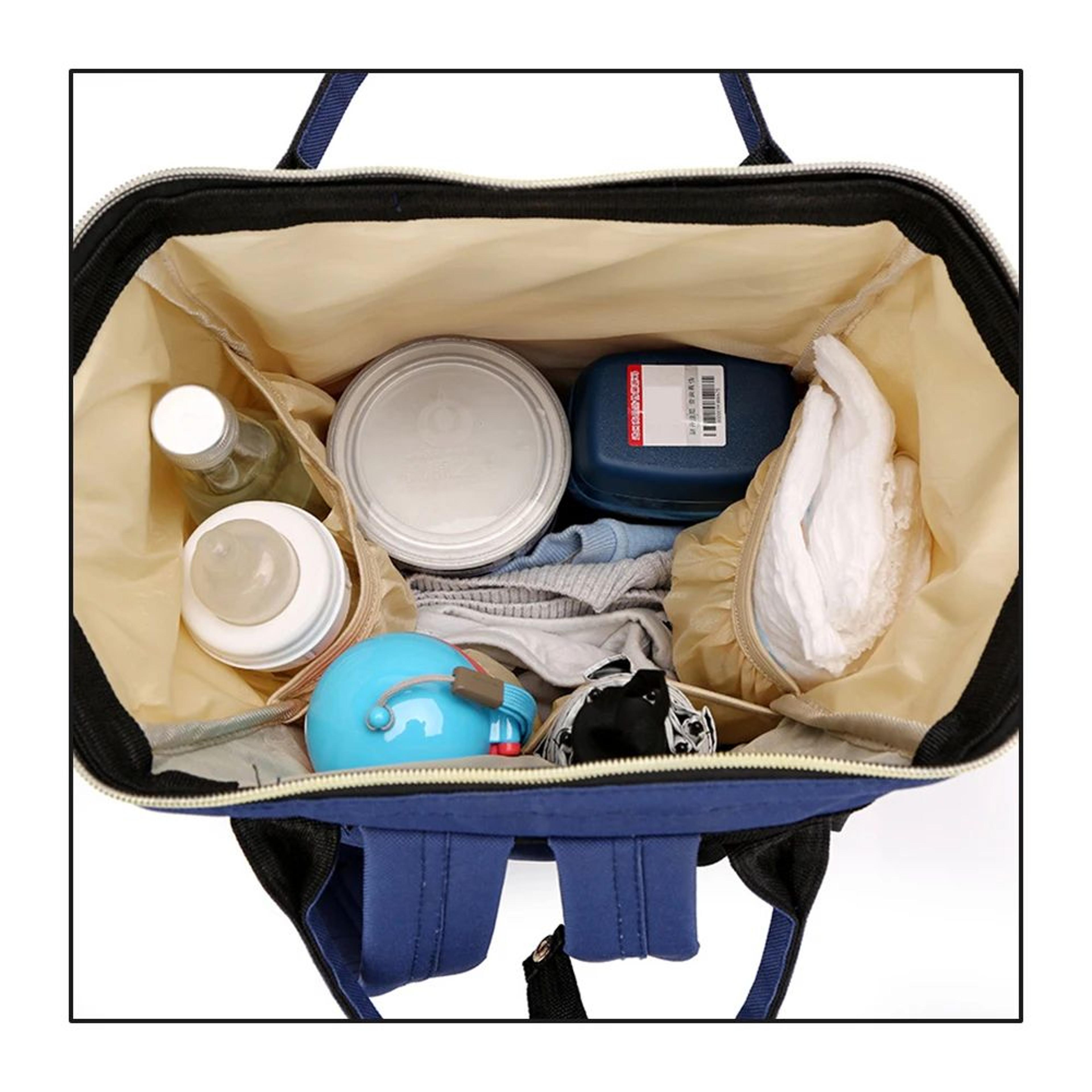 Large Capacity Waterproof Baby Diaper Backpack For Travel And Everyday Care 4