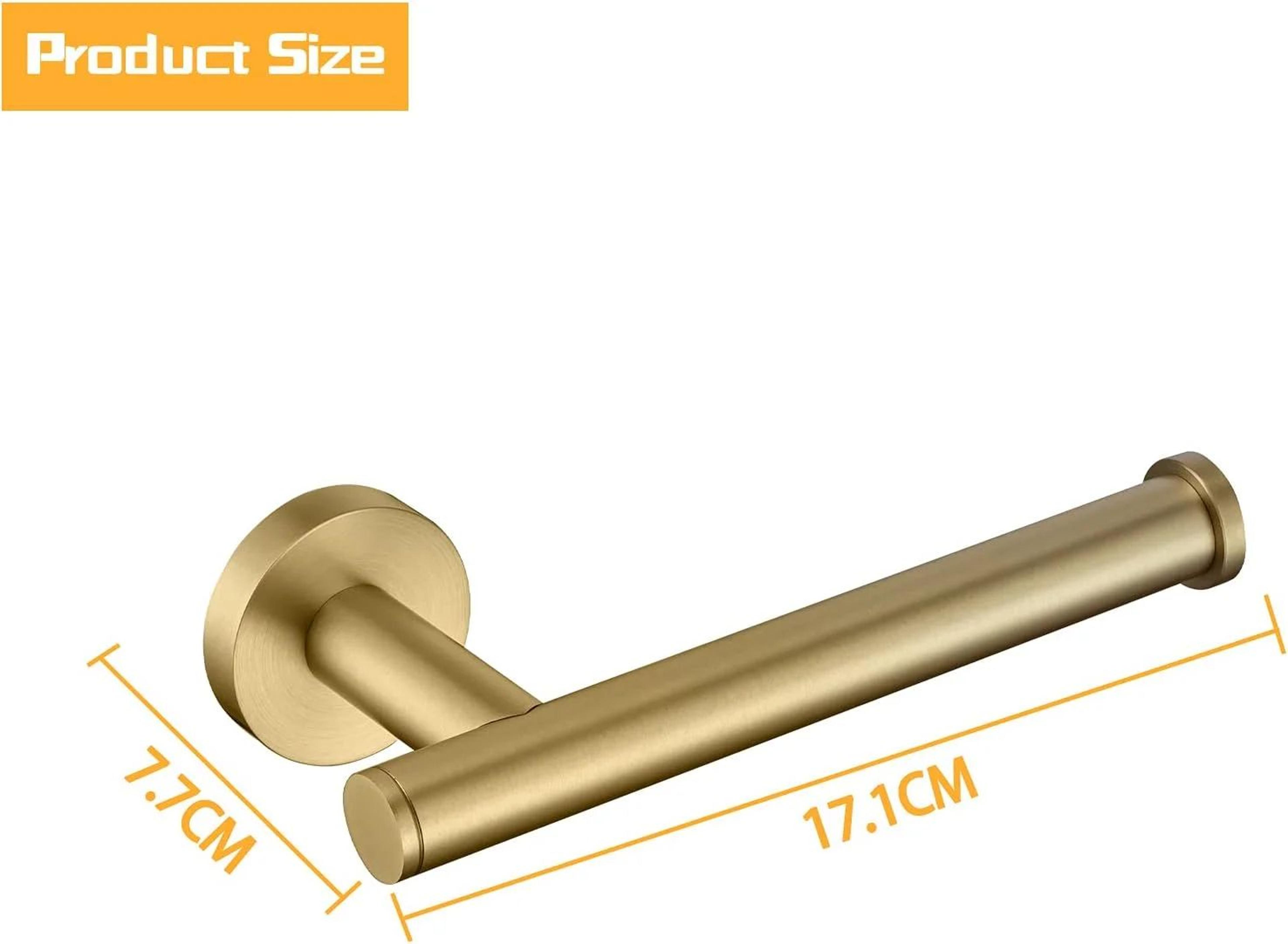 Matte Black 304 Stainless Steel Wall Mounted Toilet Paper Holder 2