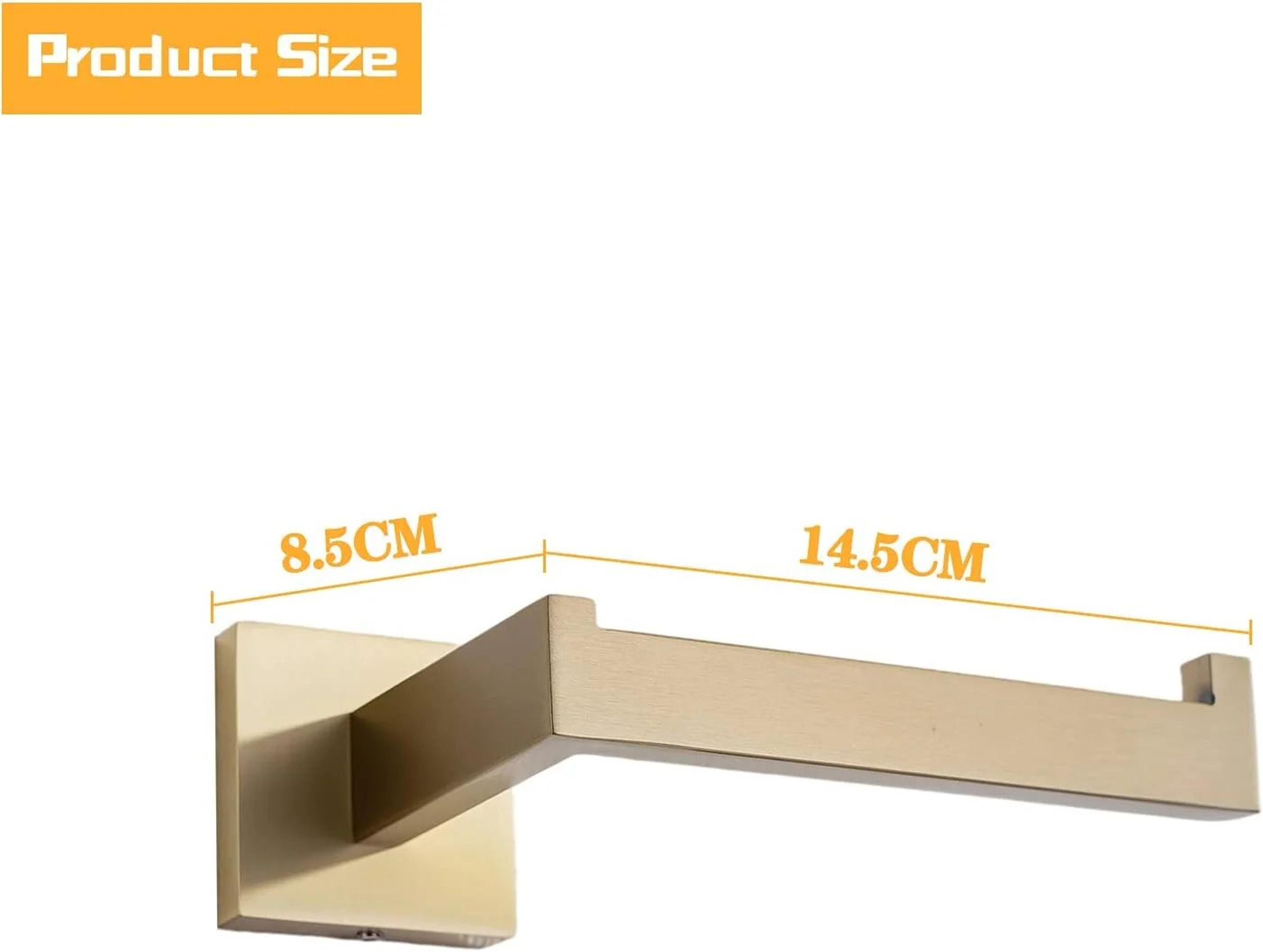 Matte Black 304 Stainless Steel Wall Mounted Toilet Paper Holder 3