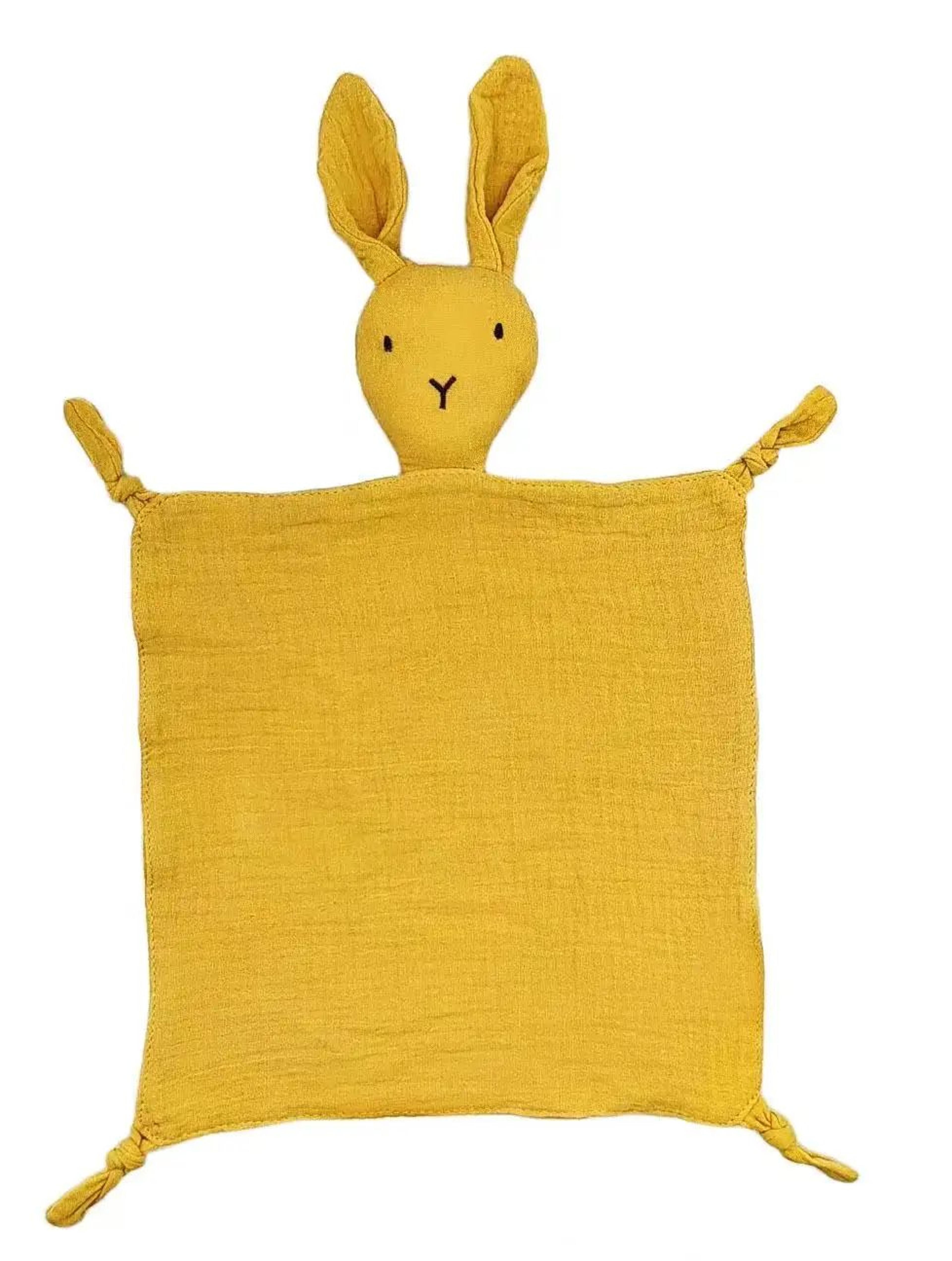 Soft Cotton Muslin Baby Comforter Blanket And Cuddle Toy 16